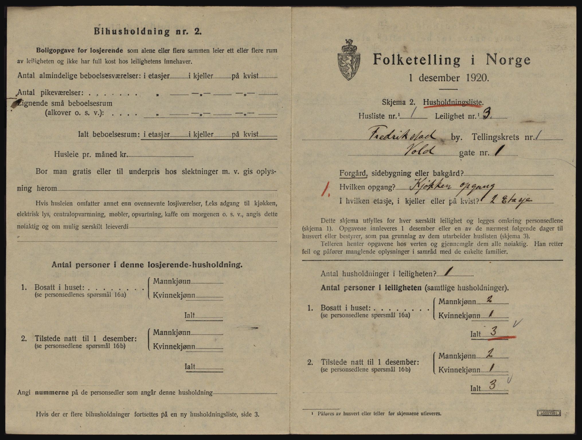 SAO, Folketelling 1920 for 0103 Fredrikstad kjøpstad, 1920, s. 4097