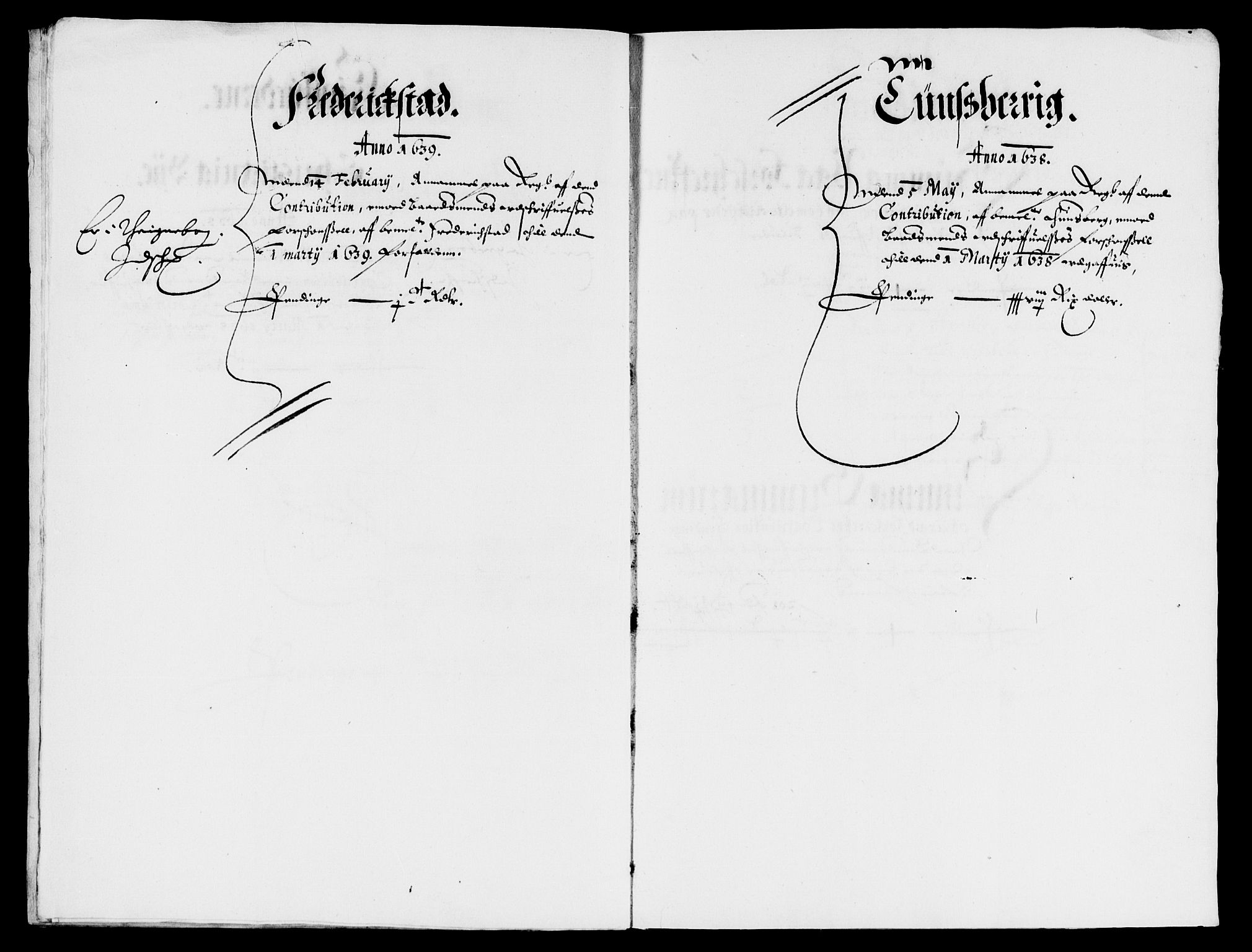 Rentekammeret inntil 1814, Reviderte regnskaper, Lensregnskaper, AV/RA-EA-5023/R/Rb/Rba/L0144: Akershus len, 1638-1640