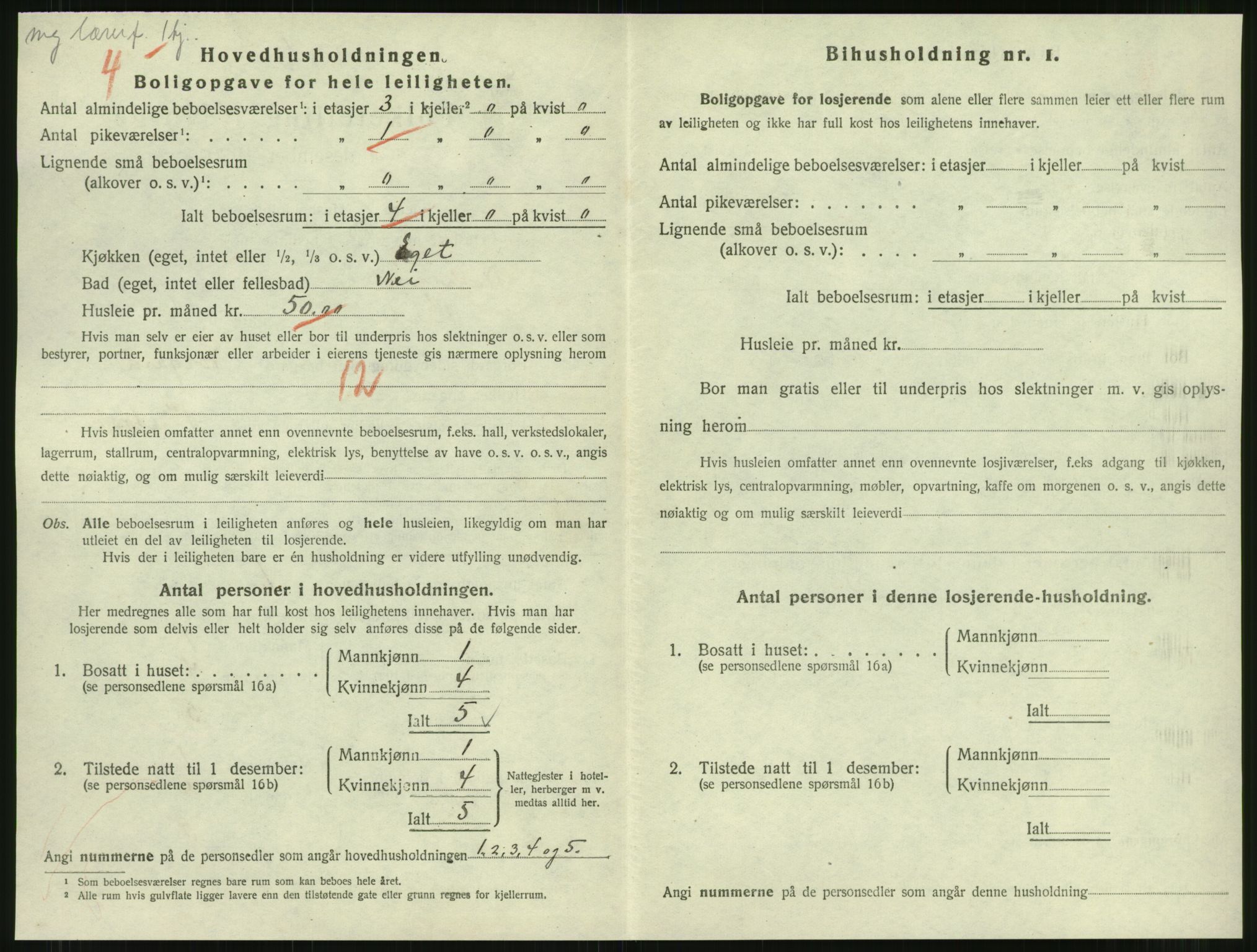 SAT, Folketelling 1920 for 1703 Namsos ladested, 1920, s. 1080