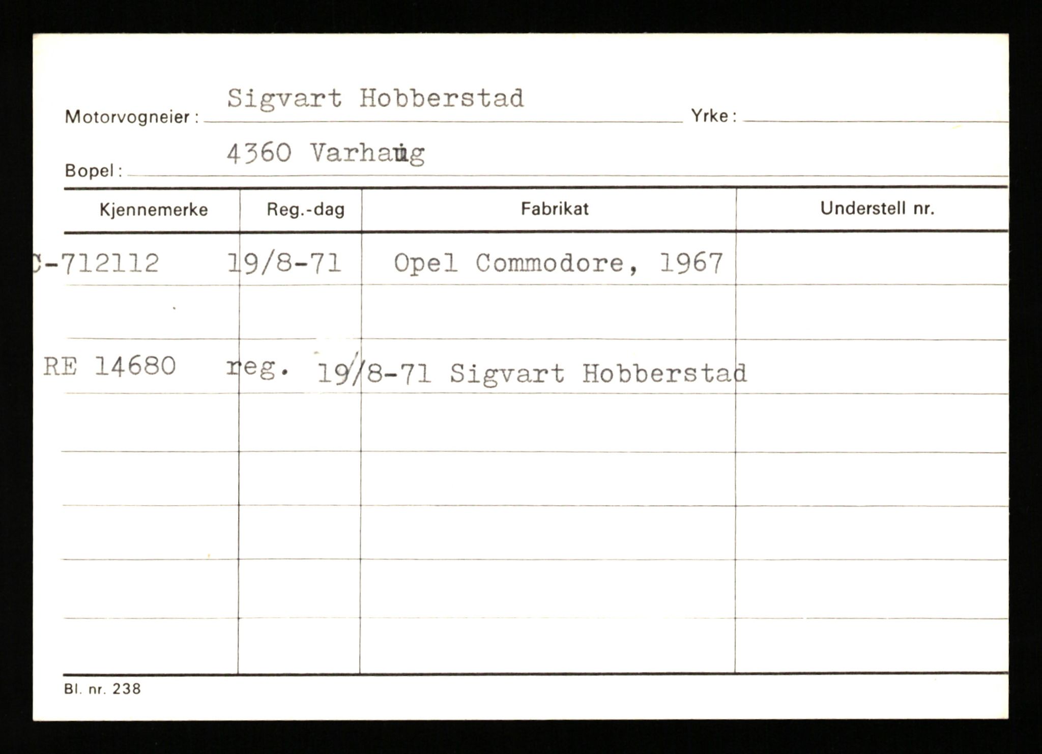 Stavanger trafikkstasjon, AV/SAST-A-101942/0/G/L0012: Registreringsnummer: 363571 - 800000, 1930-1971, s. 2522