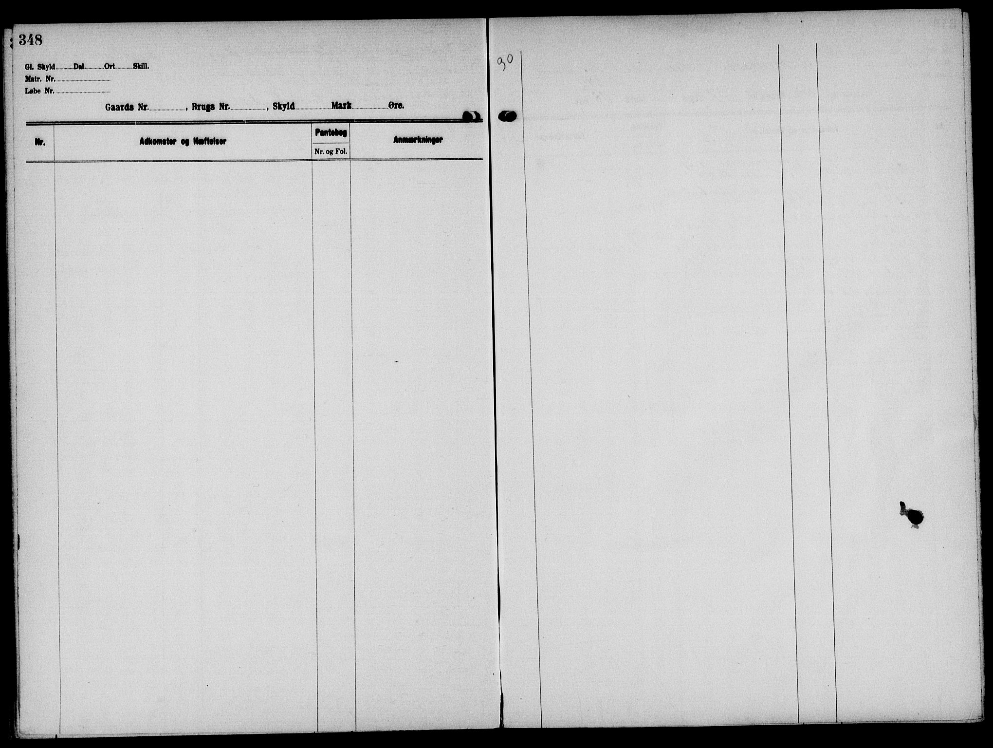 Solør tingrett, AV/SAH-TING-008/H/Ha/Hak/L0005: Panteregister nr. V, 1900-1935, s. 348