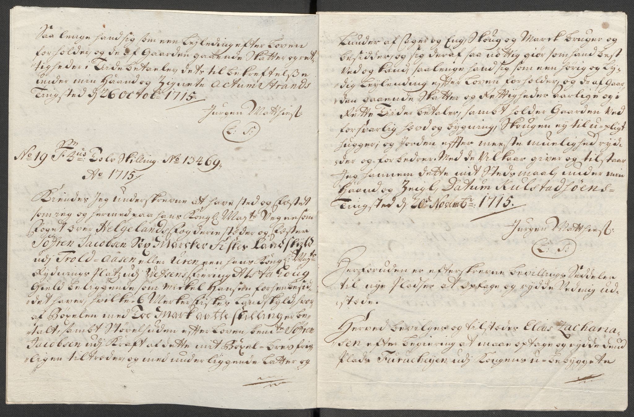 Rentekammeret inntil 1814, Reviderte regnskaper, Fogderegnskap, AV/RA-EA-4092/R65/L4513: Fogderegnskap Helgeland, 1714-1715, s. 628