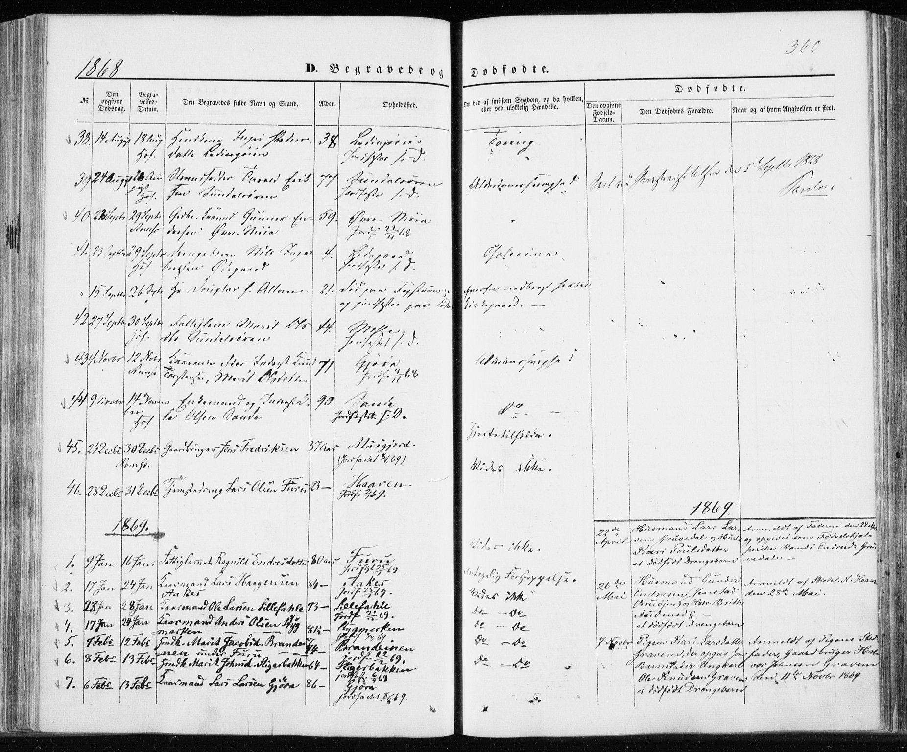 Ministerialprotokoller, klokkerbøker og fødselsregistre - Møre og Romsdal, SAT/A-1454/590/L1013: Ministerialbok nr. 590A05, 1847-1877, s. 360