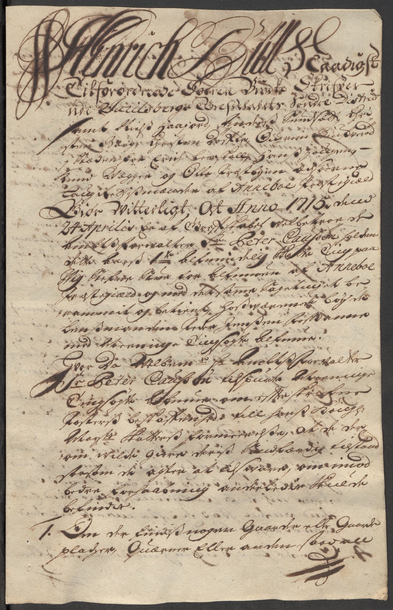 Rentekammeret inntil 1814, Reviderte regnskaper, Fogderegnskap, AV/RA-EA-4092/R32/L1879: Fogderegnskap Jarlsberg grevskap, 1714-1715, s. 380