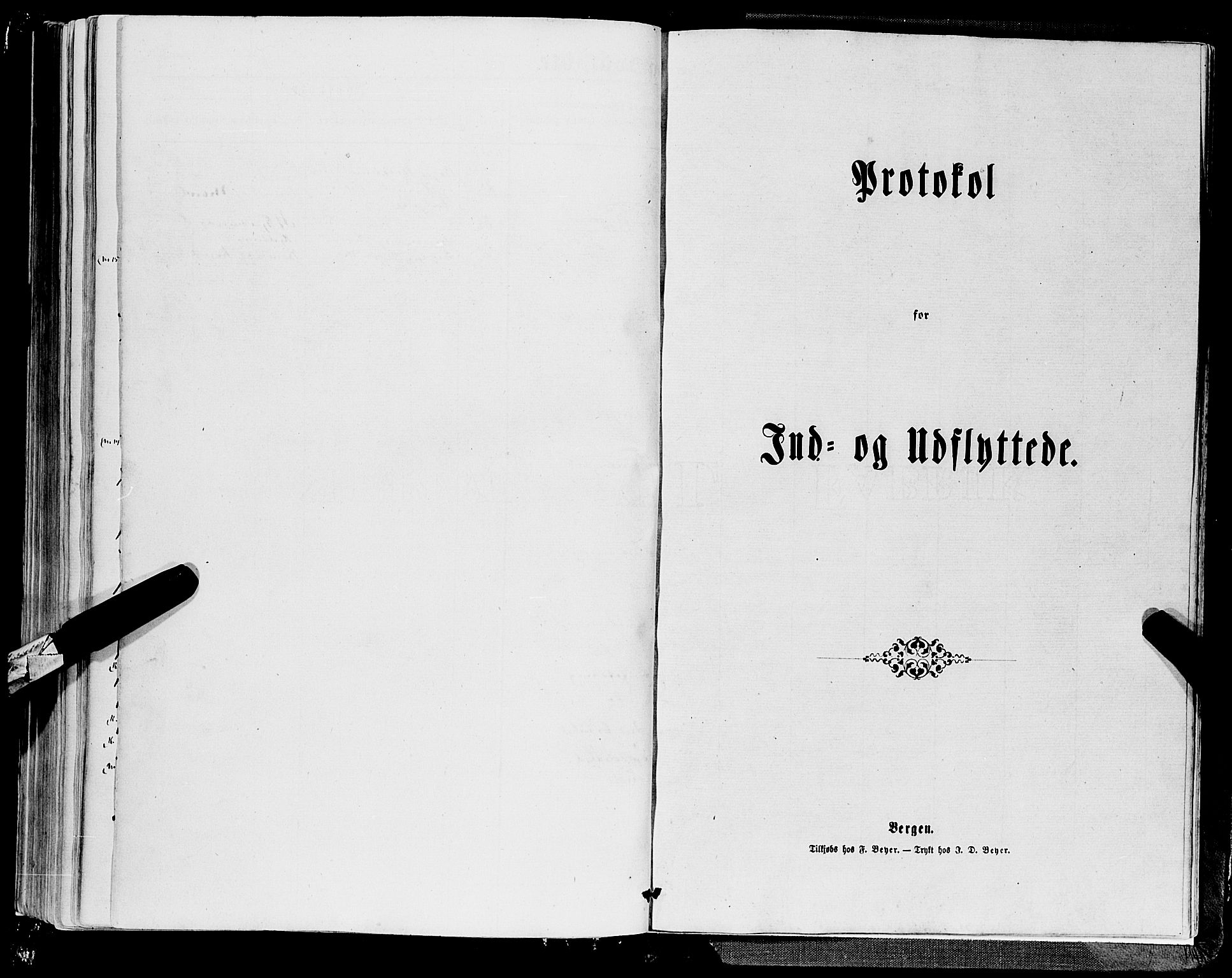 Ulvik sokneprestembete, SAB/A-78801/H/Hab: Klokkerbok nr. A 2, 1869-1882