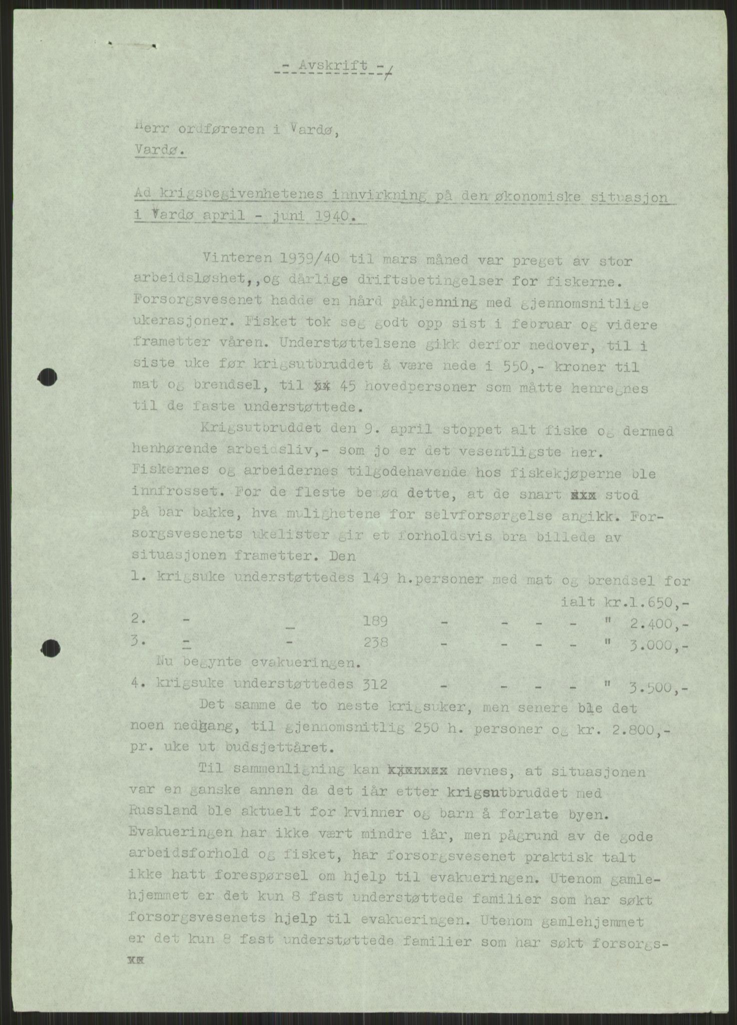 Forsvaret, Forsvarets krigshistoriske avdeling, RA/RAFA-2017/Y/Ya/L0017: II-C-11-31 - Fylkesmenn.  Rapporter om krigsbegivenhetene 1940., 1940, s. 754