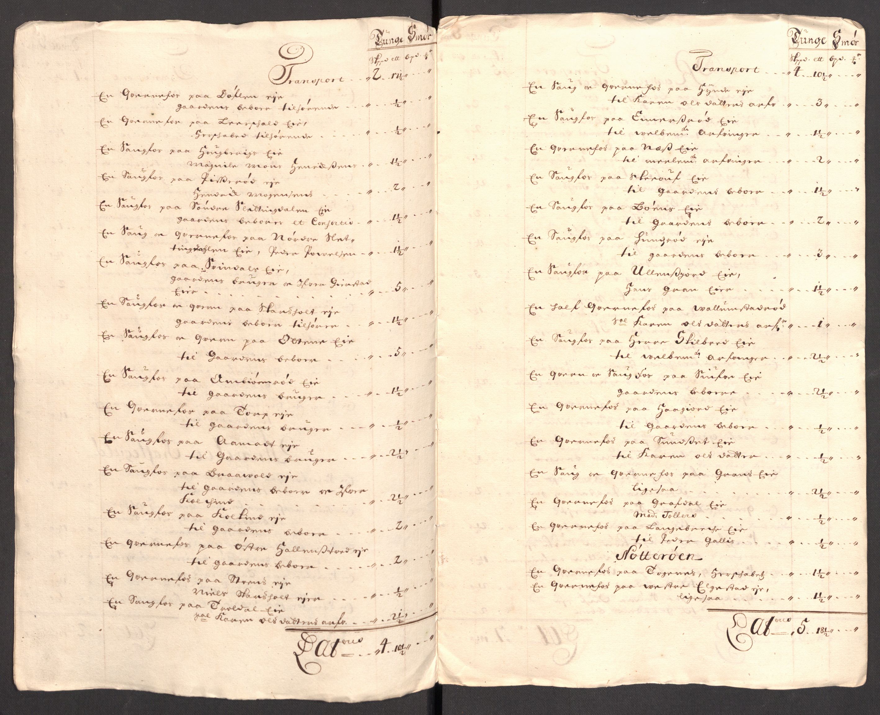 Rentekammeret inntil 1814, Reviderte regnskaper, Fogderegnskap, RA/EA-4092/R32/L1869: Fogderegnskap Jarlsberg grevskap, 1700-1701, s. 107