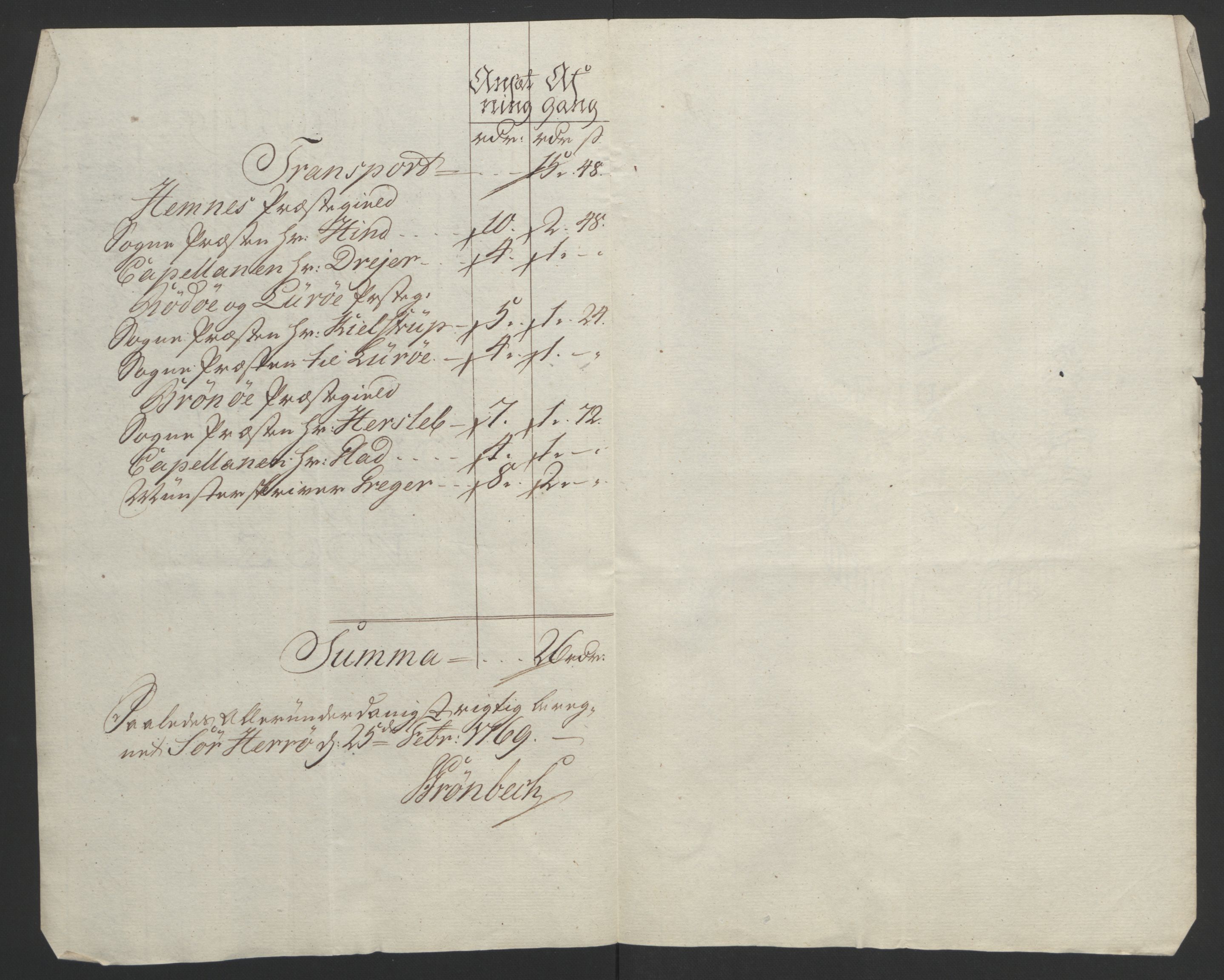 Rentekammeret inntil 1814, Reviderte regnskaper, Fogderegnskap, AV/RA-EA-4092/R65/L4573: Ekstraskatten Helgeland, 1762-1772, s. 214