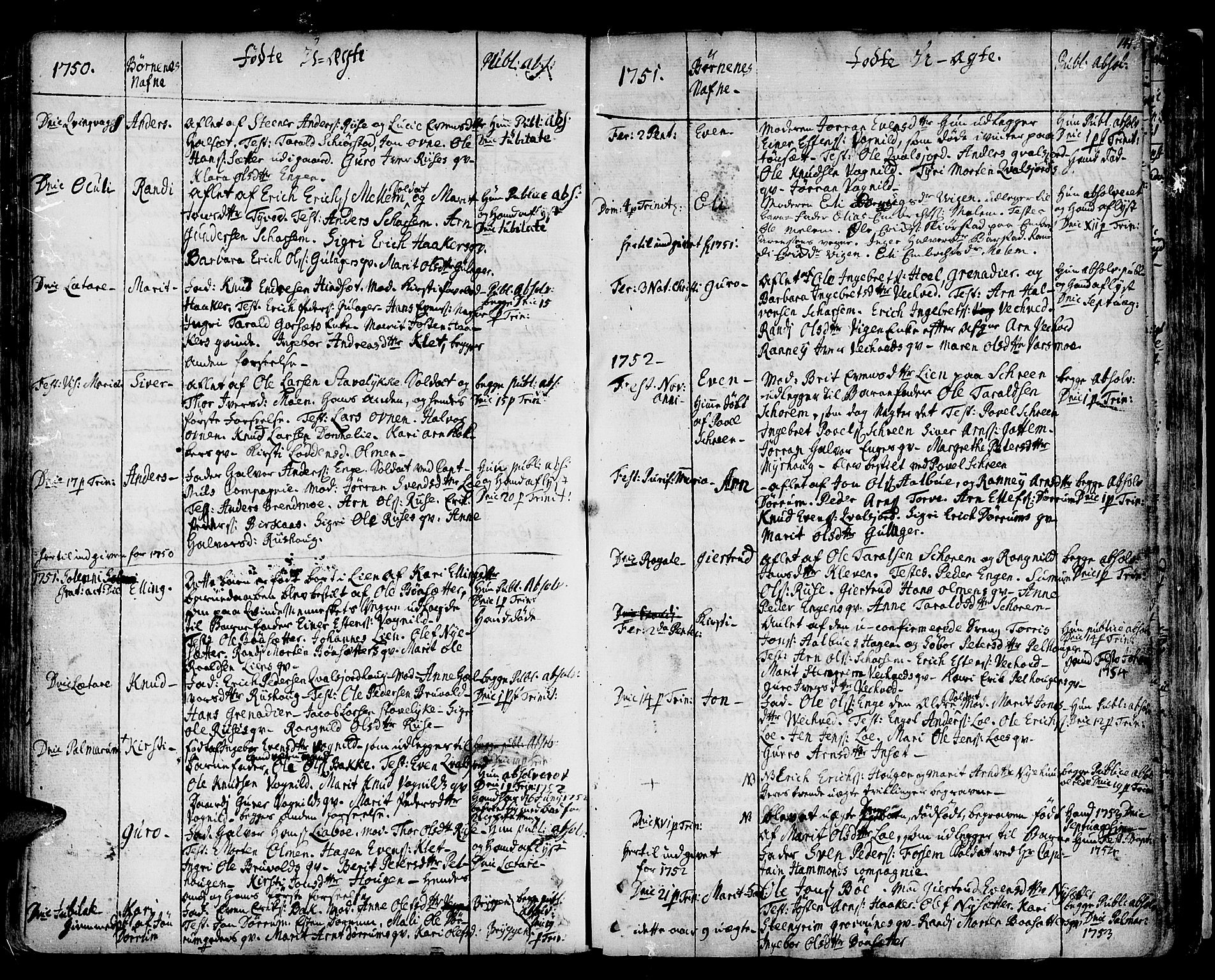Ministerialprotokoller, klokkerbøker og fødselsregistre - Sør-Trøndelag, AV/SAT-A-1456/678/L0891: Ministerialbok nr. 678A01, 1739-1780, s. 141