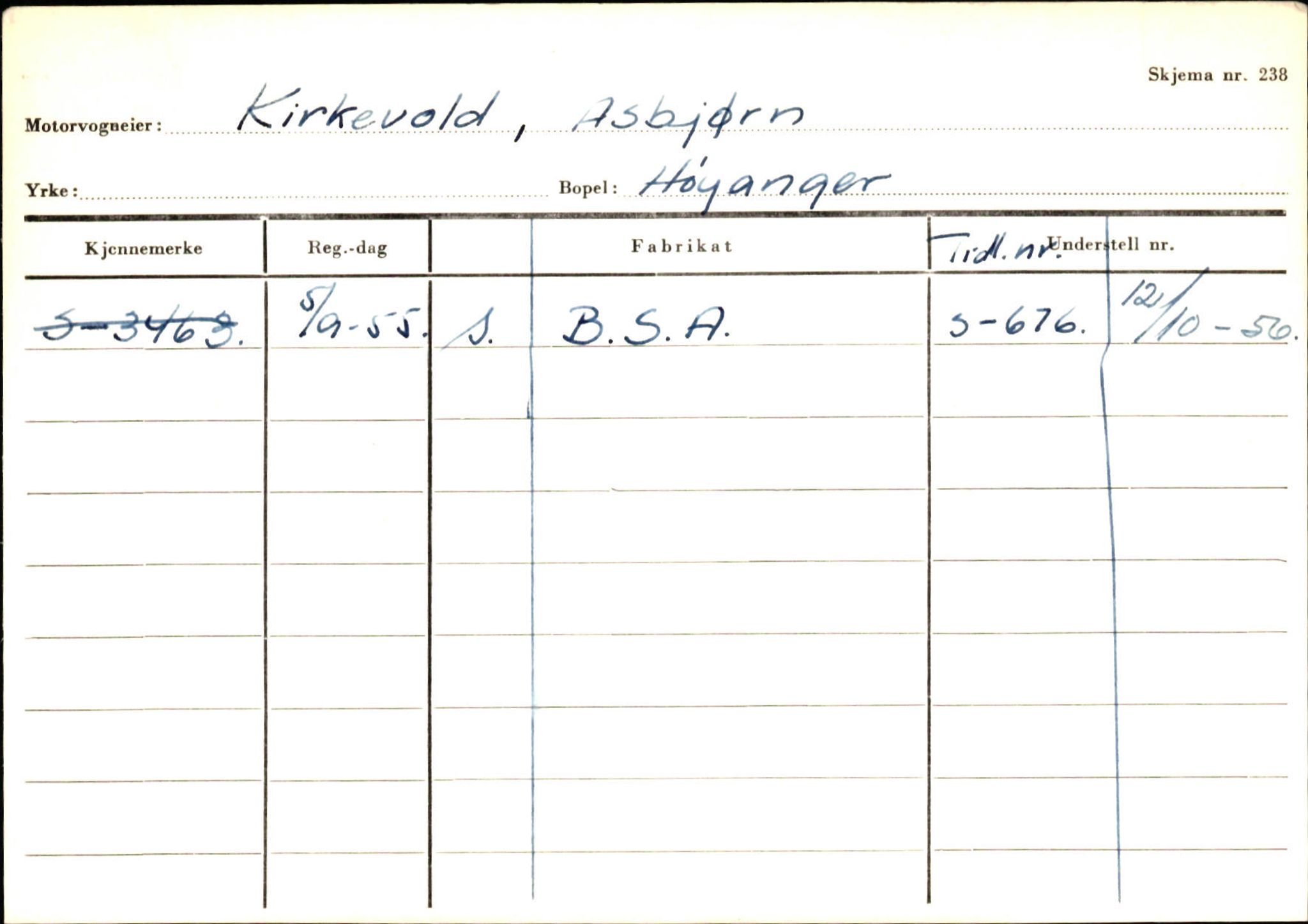 Statens vegvesen, Sogn og Fjordane vegkontor, AV/SAB-A-5301/4/F/L0130: Eigarregister Eid T-Å. Høyanger A-O, 1945-1975, s. 1716