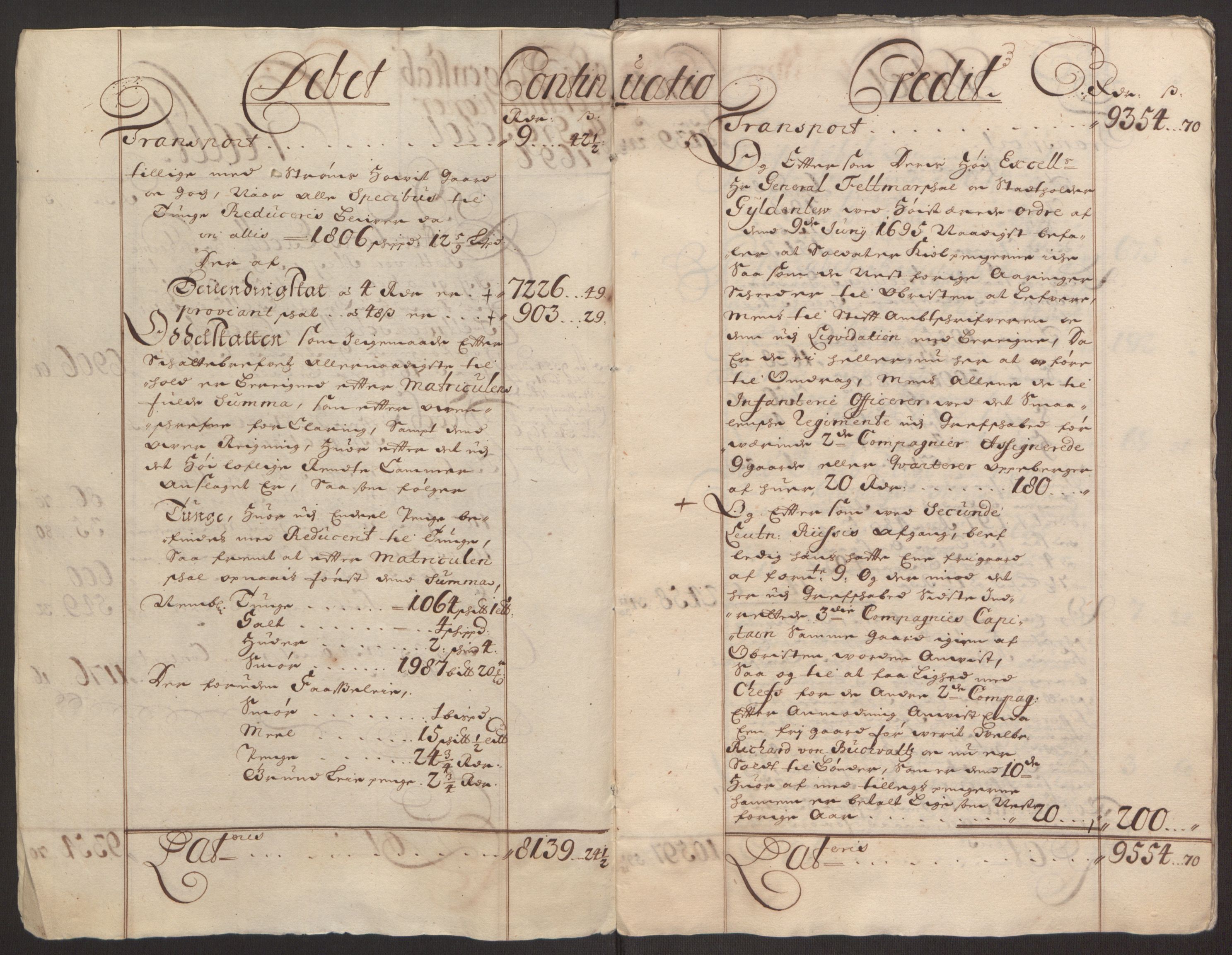 Rentekammeret inntil 1814, Reviderte regnskaper, Fogderegnskap, RA/EA-4092/R32/L1867: Fogderegnskap Jarlsberg grevskap, 1694-1696, s. 258