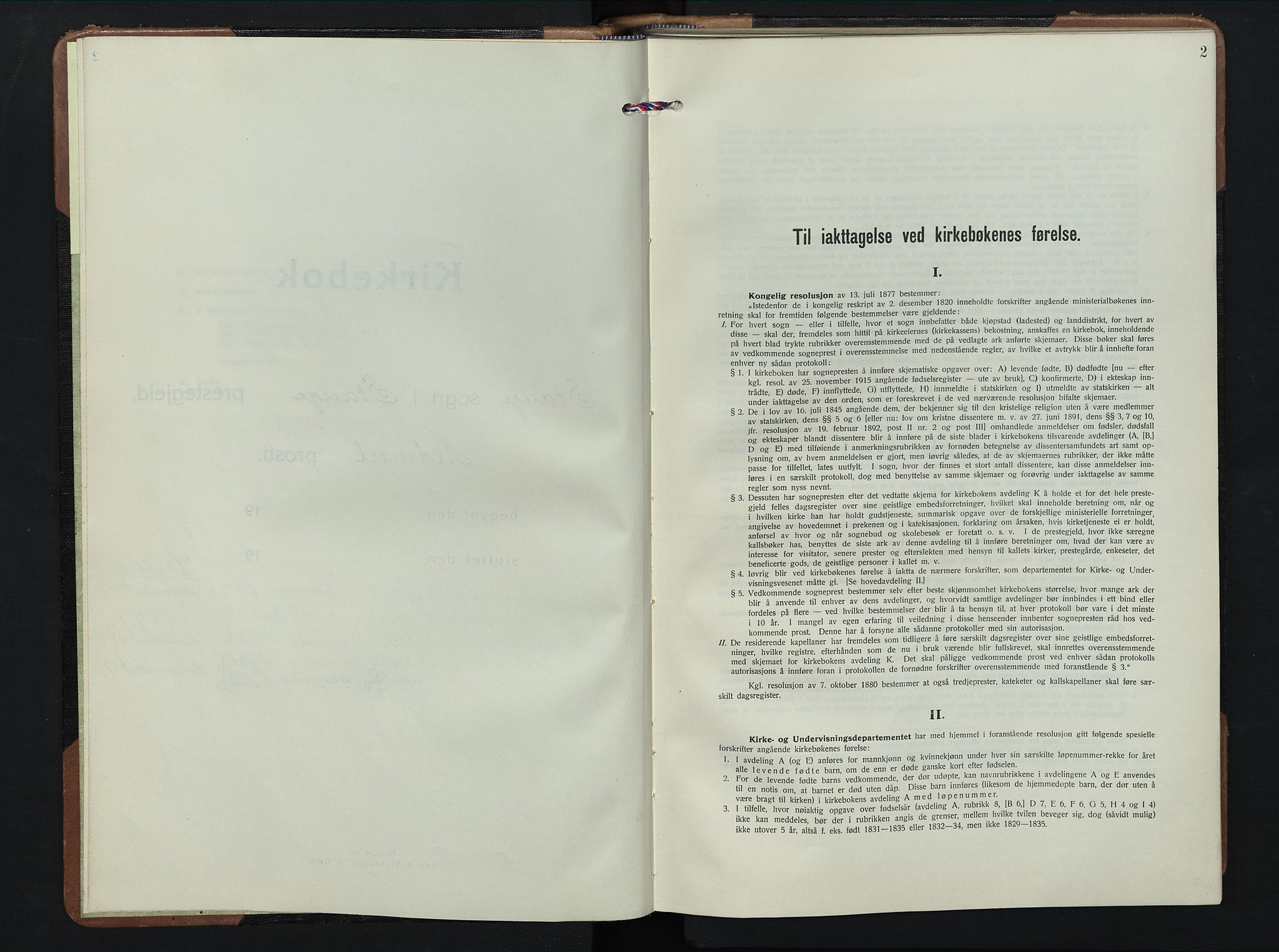 Stange prestekontor, AV/SAH-PREST-002/L/L0020: Klokkerbok nr. 20, 1936-1947, s. 2