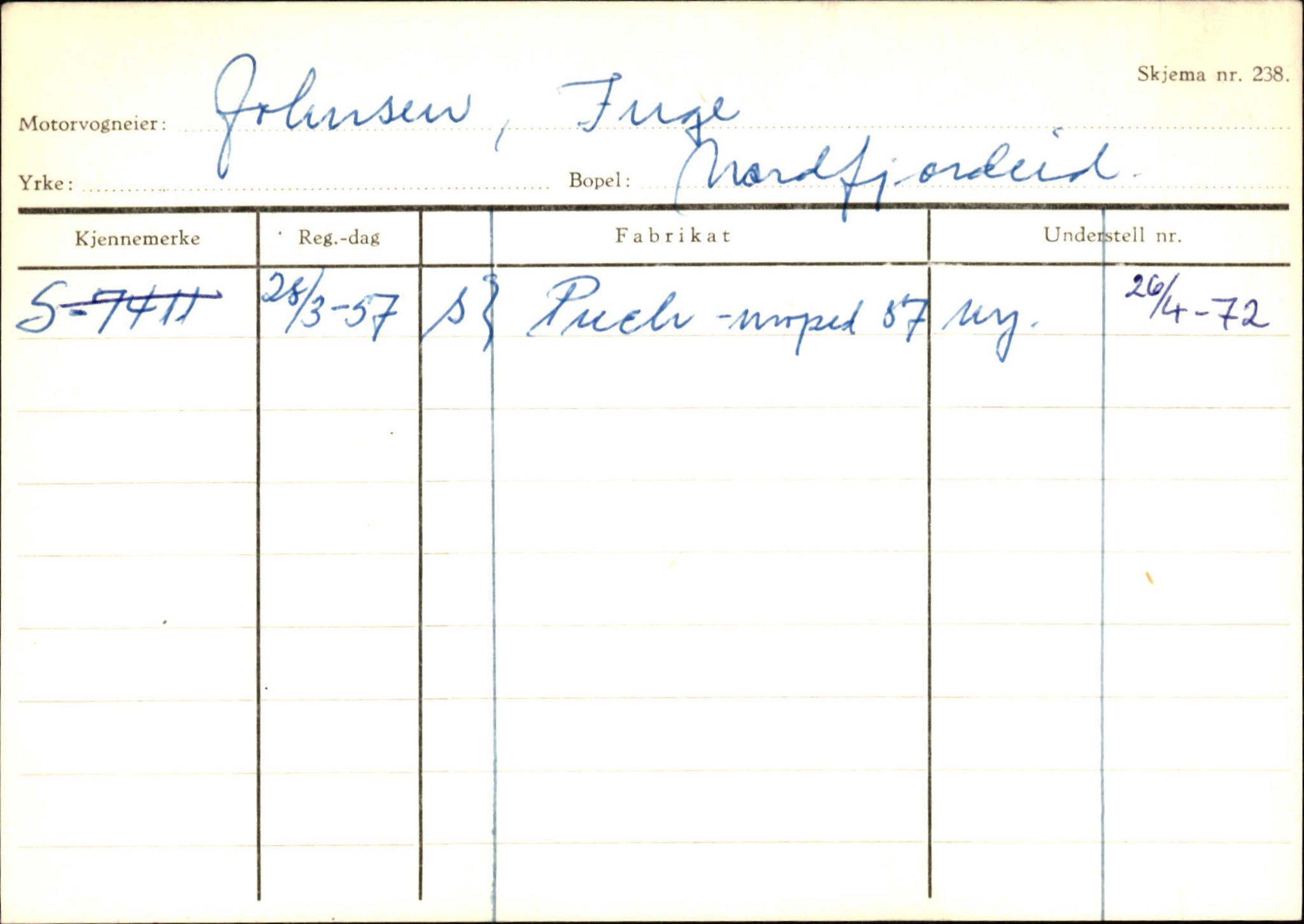 Statens vegvesen, Sogn og Fjordane vegkontor, AV/SAB-A-5301/4/F/L0129: Eigarregistrer Eid A-S, 1945-1975, s. 1205