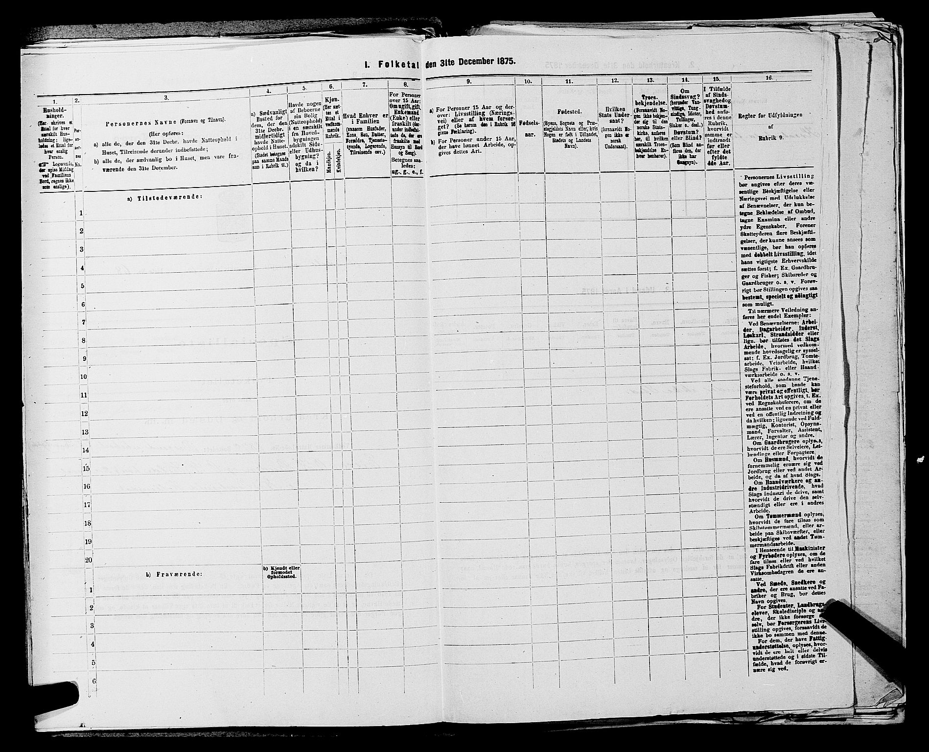 SAKO, Folketelling 1875 for 0621P Sigdal prestegjeld, 1875, s. 990