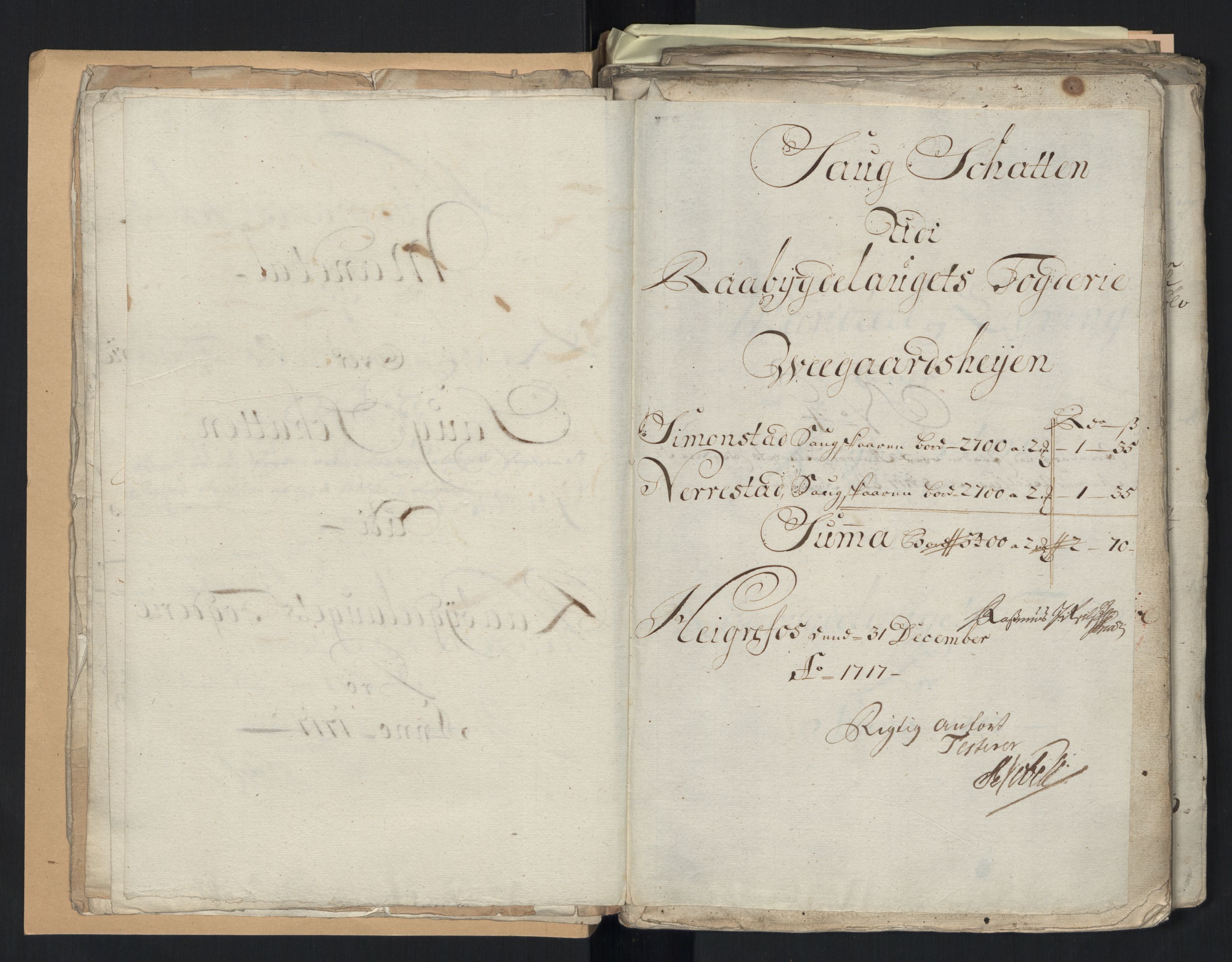 Rentekammeret inntil 1814, Reviderte regnskaper, Fogderegnskap, AV/RA-EA-4092/R40/L2452: Fogderegnskap Råbyggelag, 1716-1717, s. 203