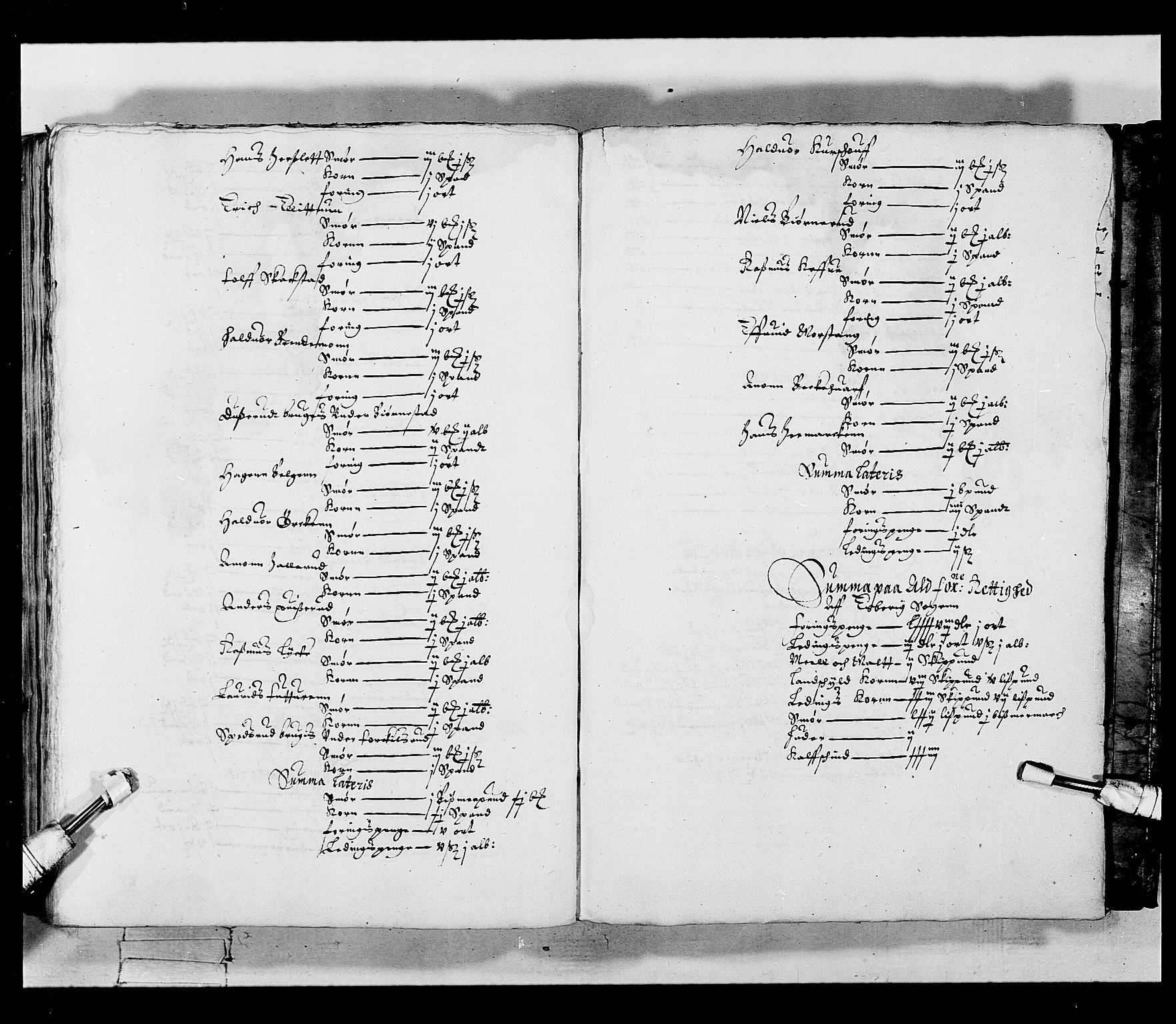 Stattholderembetet 1572-1771, RA/EA-2870/Ek/L0019/0001: Jordebøker 1633-1658 / Jordebøker for Akershus len, 1642, s. 253