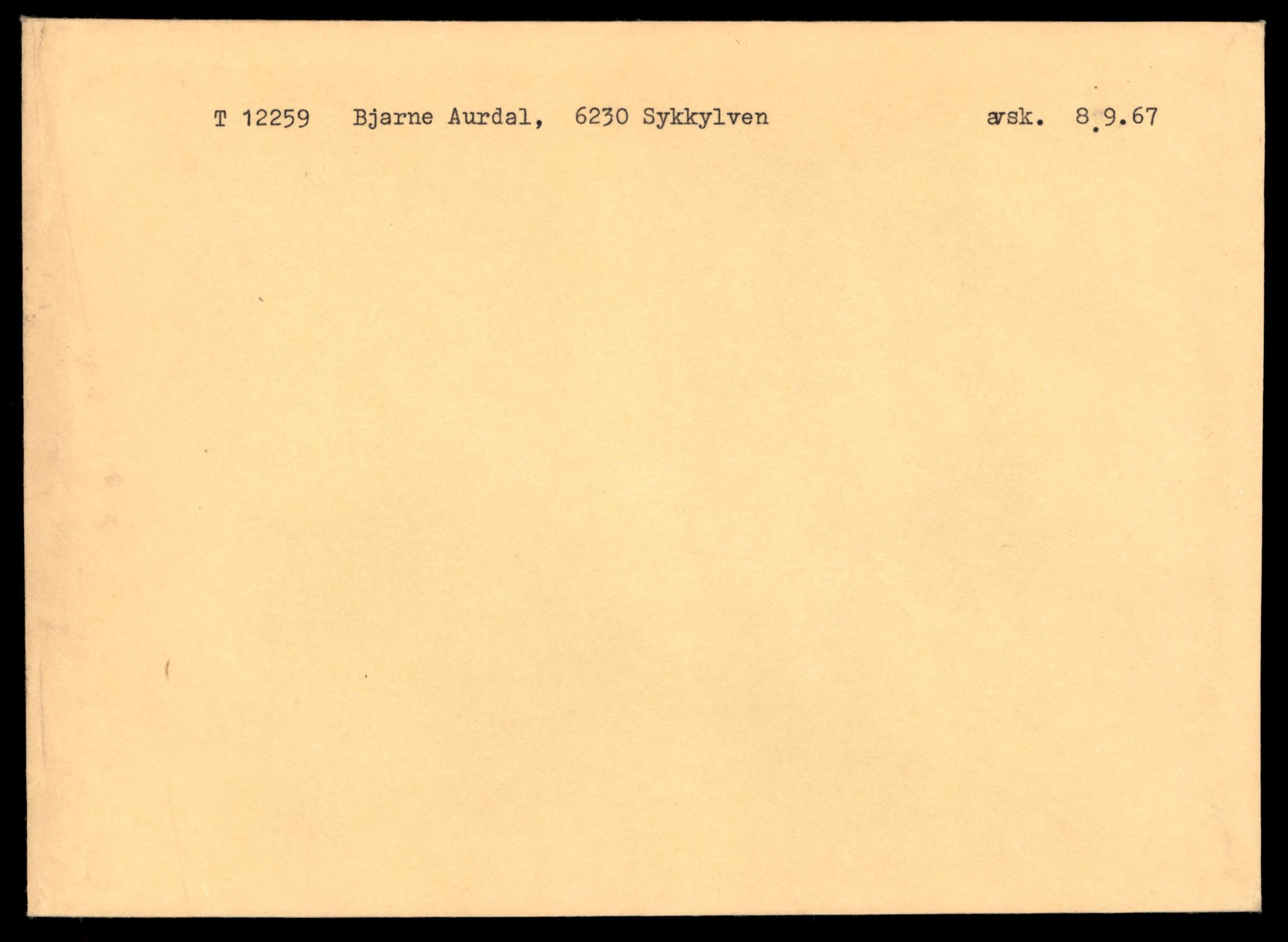 Møre og Romsdal vegkontor - Ålesund trafikkstasjon, AV/SAT-A-4099/F/Fe/L0033: Registreringskort for kjøretøy T 12151 - T 12474, 1927-1998, s. 2505
