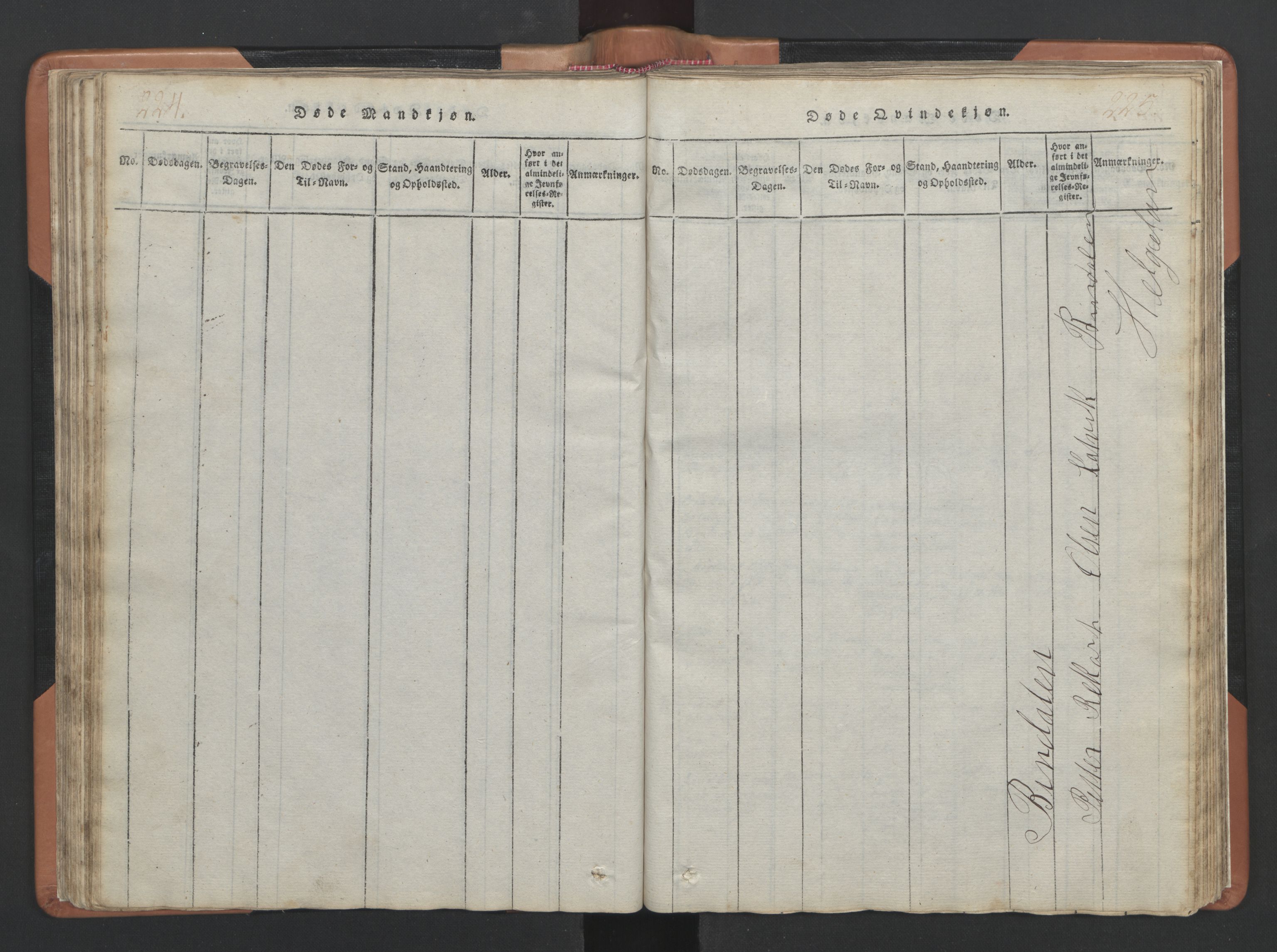 Ministerialprotokoller, klokkerbøker og fødselsregistre - Nordland, AV/SAT-A-1459/810/L0157: Klokkerbok nr. 810C01, 1819-1842, s. 224-225
