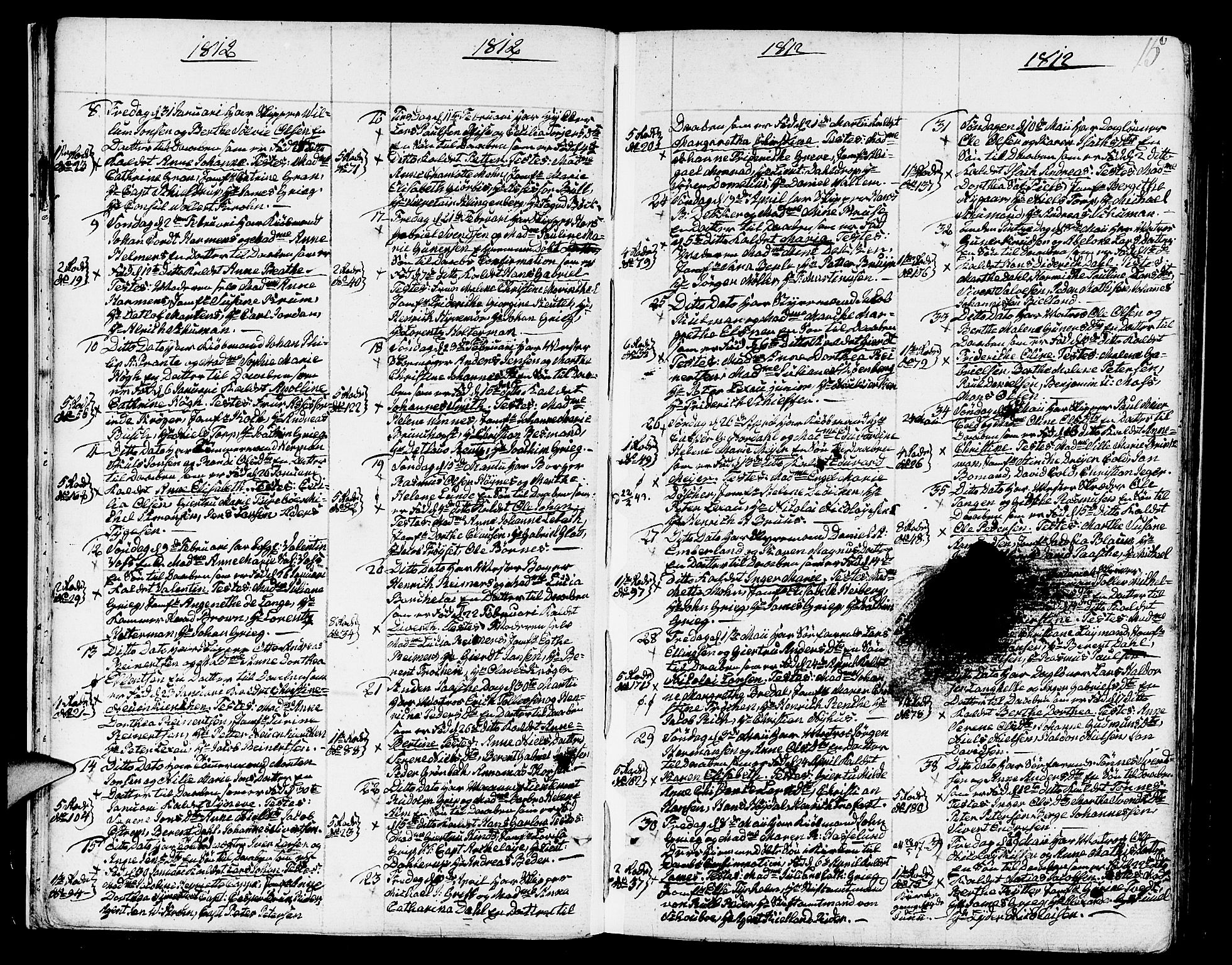 Nykirken Sokneprestembete, AV/SAB-A-77101/H/Haa/L0006: Ministerialbok nr. A 6, 1808-1820, s. 15