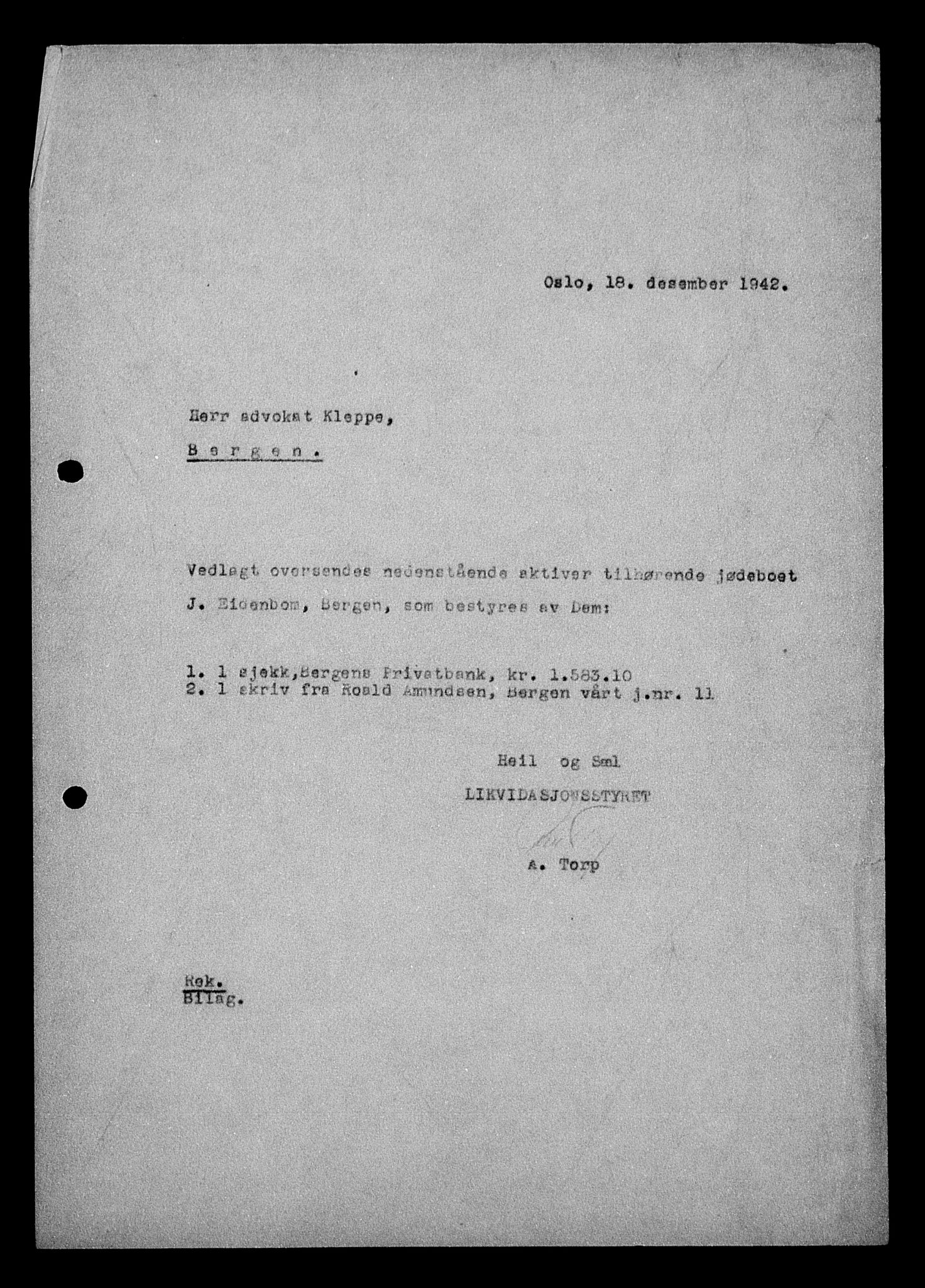 Justisdepartementet, Tilbakeføringskontoret for inndratte formuer, AV/RA-S-1564/H/Hc/Hcd/L0995: --, 1945-1947, s. 25