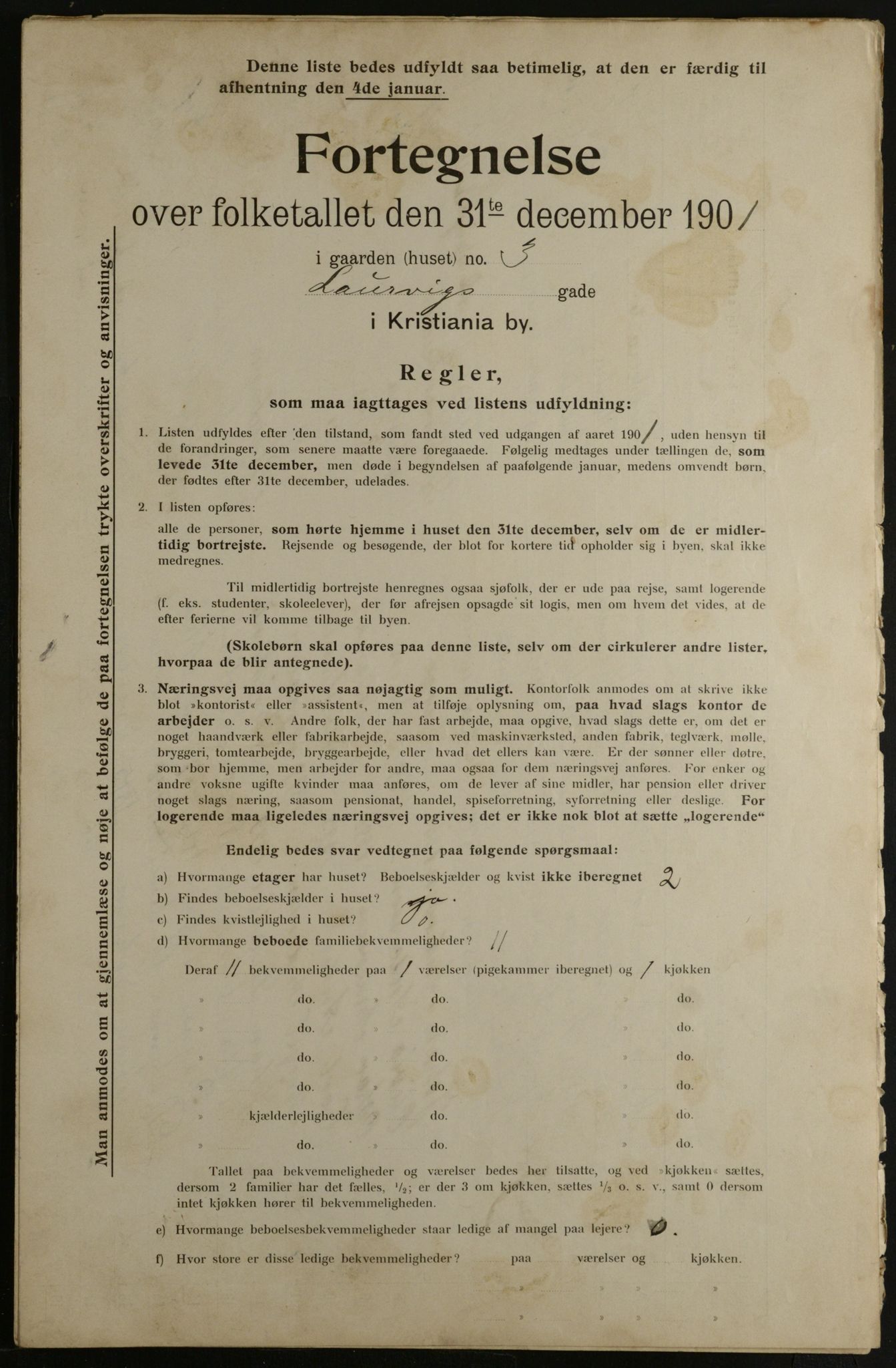 OBA, Kommunal folketelling 31.12.1901 for Kristiania kjøpstad, 1901, s. 8831