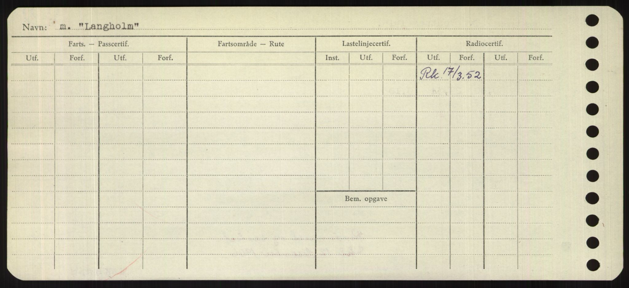 Sjøfartsdirektoratet med forløpere, Skipsmålingen, RA/S-1627/H/Hd/L0022: Fartøy, L-Lia, s. 178