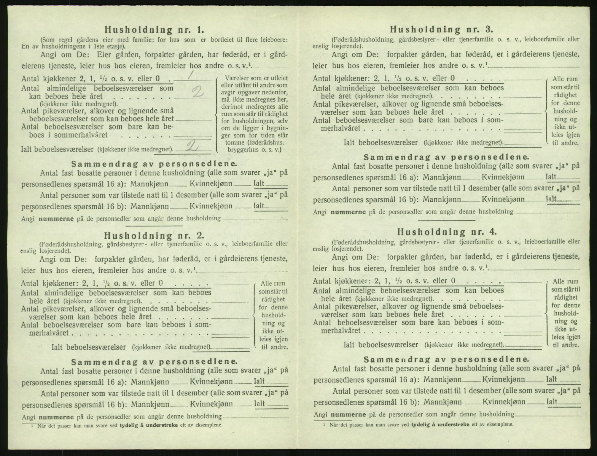 SAK, Folketelling 1920 for 1028 Vigmostad herred, 1920, s. 42