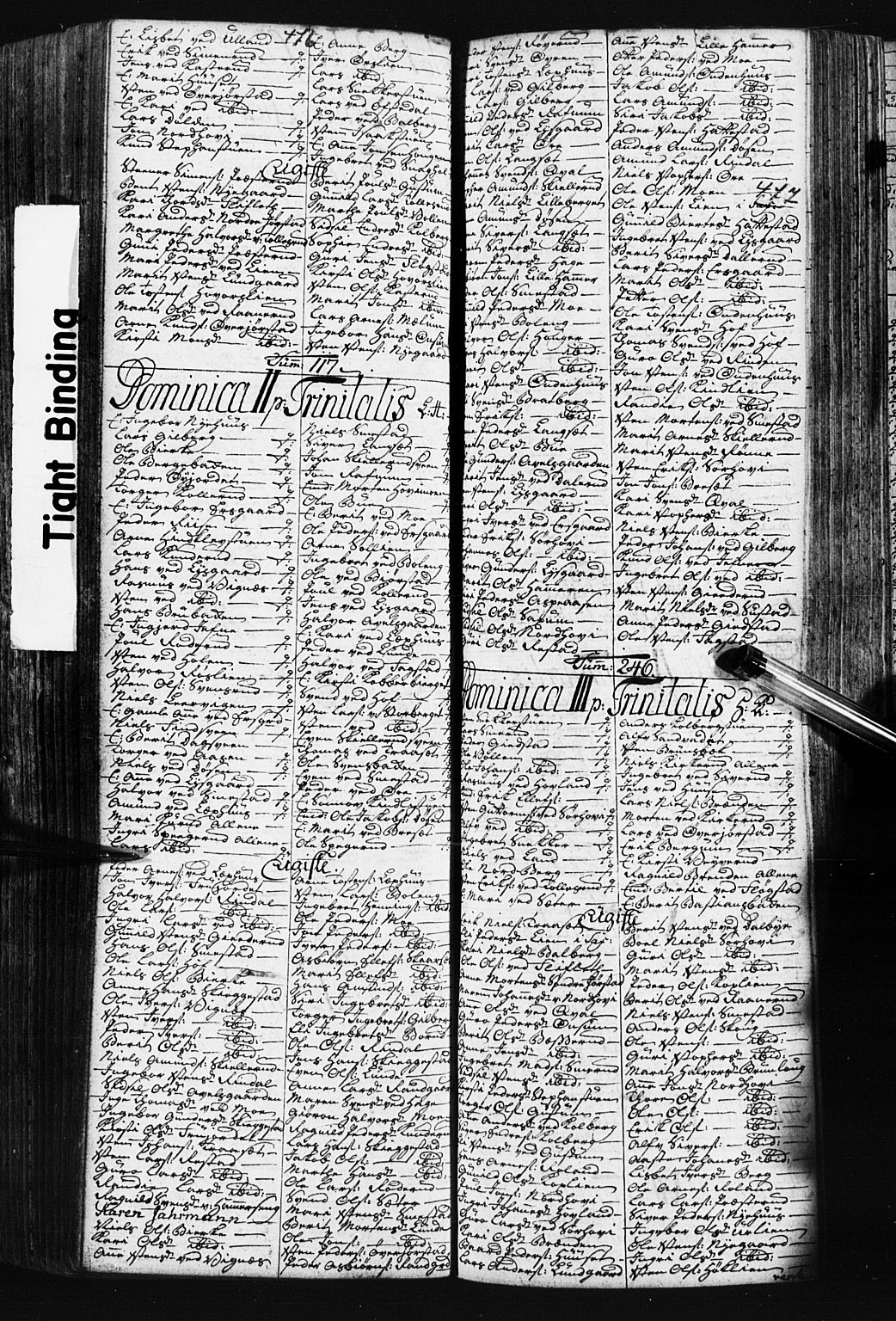 Fåberg prestekontor, AV/SAH-PREST-086/H/Ha/Hab/L0003: Klokkerbok nr. 3, 1768-1796, s. 476-477
