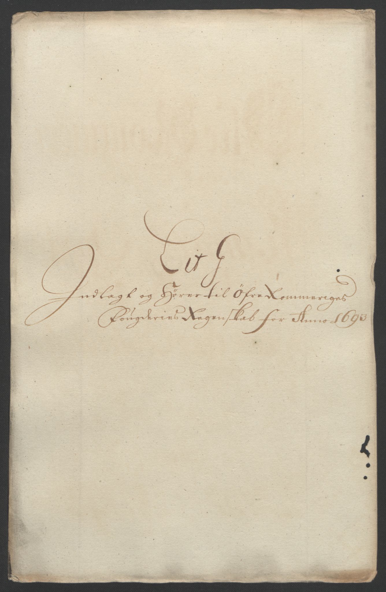 Rentekammeret inntil 1814, Reviderte regnskaper, Fogderegnskap, RA/EA-4092/R12/L0705: Fogderegnskap Øvre Romerike, 1693, s. 73