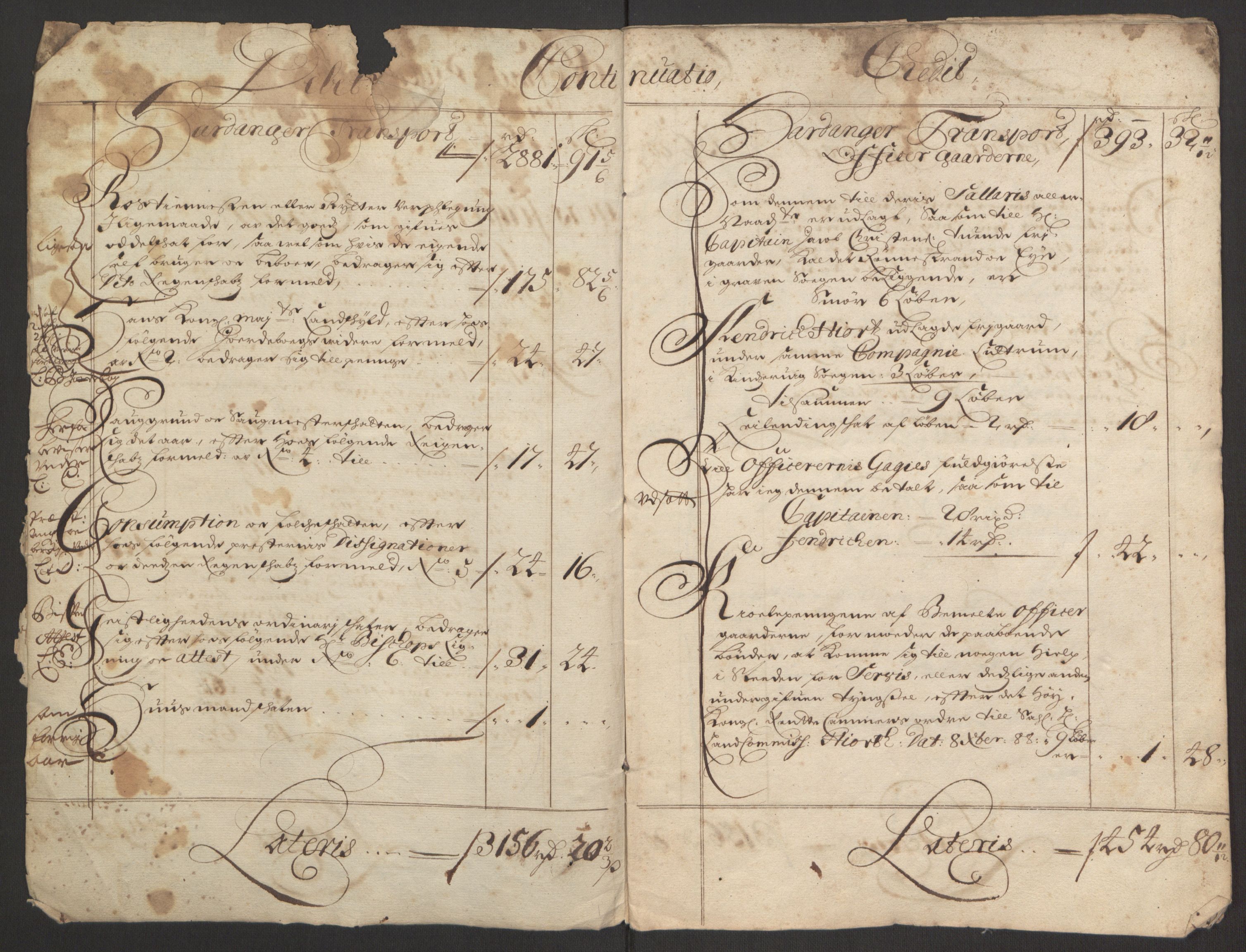 Rentekammeret inntil 1814, Reviderte regnskaper, Fogderegnskap, RA/EA-4092/R48/L2976: Fogderegnskap Sunnhordland og Hardanger, 1695-1696, s. 145