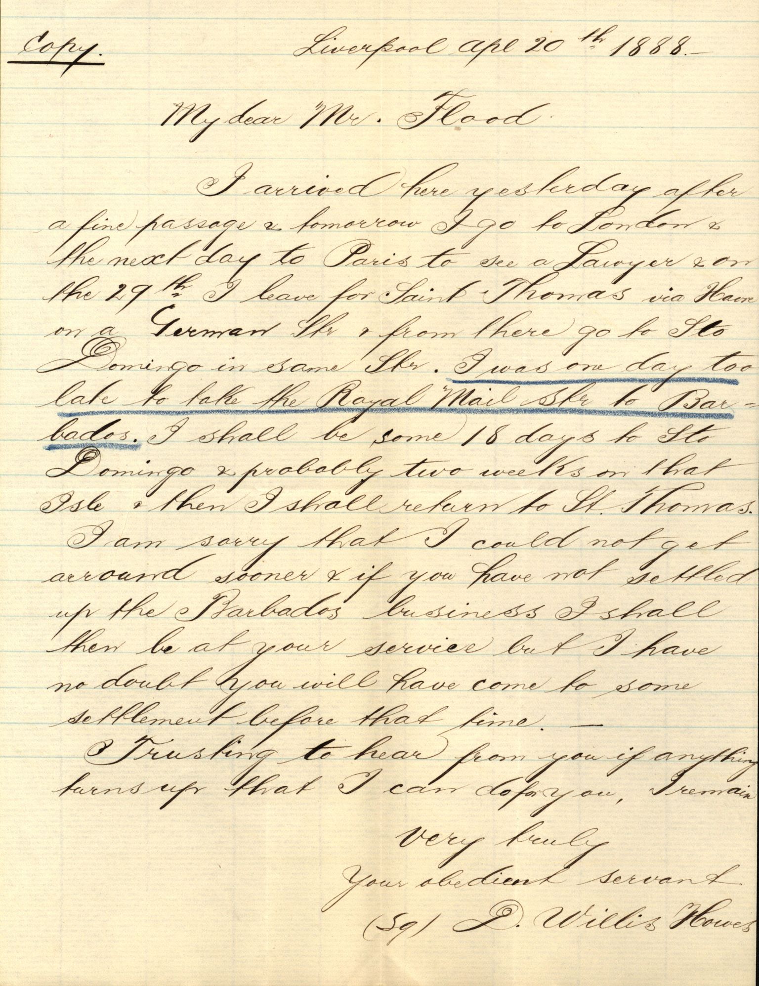 Pa 63 - Østlandske skibsassuranceforening, VEMU/A-1079/G/Ga/L0021/0003: Havaridokumenter / Inga av Drammen, Inga av Sandefjord, Primula, 1888-1889, s. 96