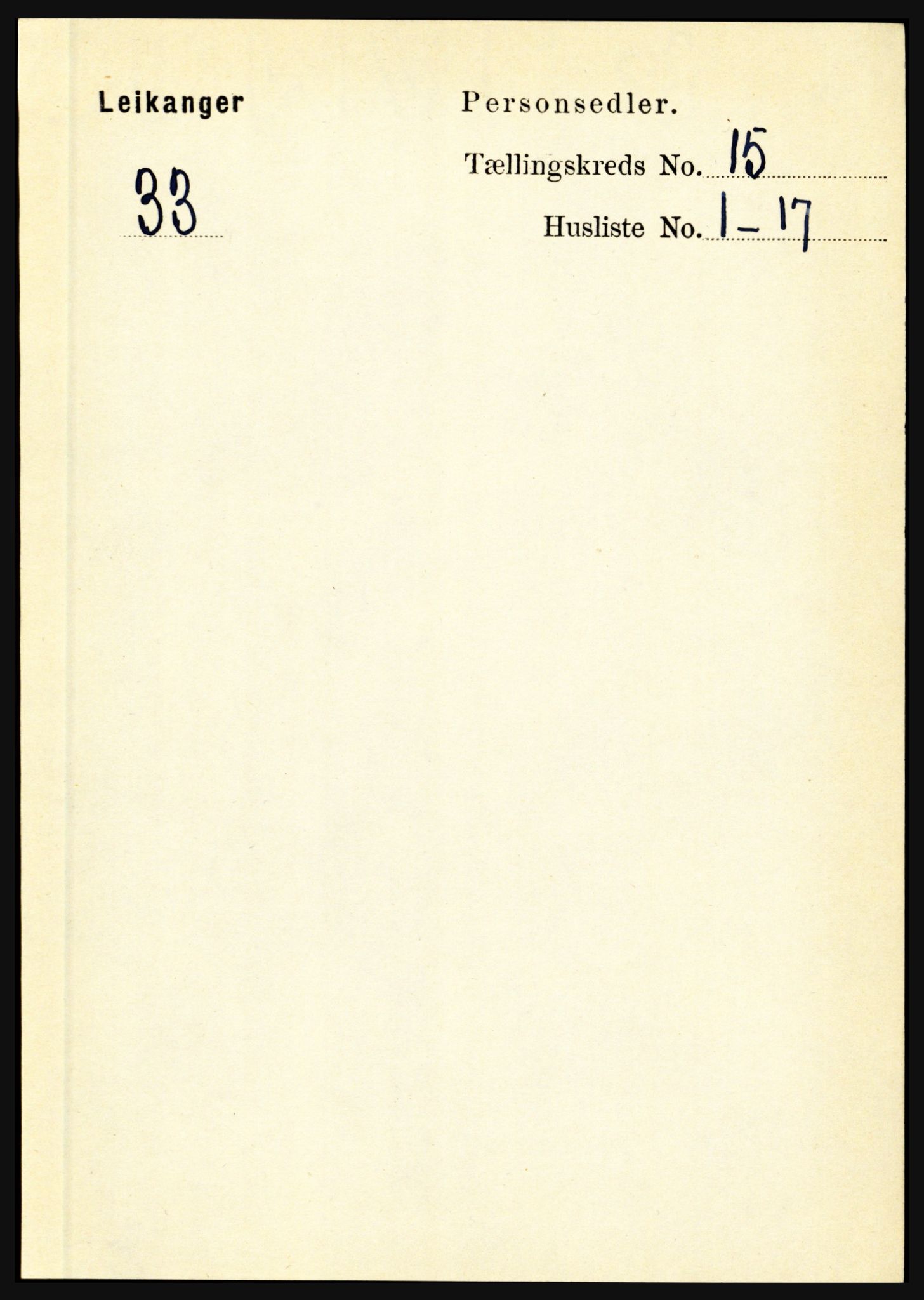 RA, Folketelling 1891 for 1419 Leikanger herred, 1891, s. 2842