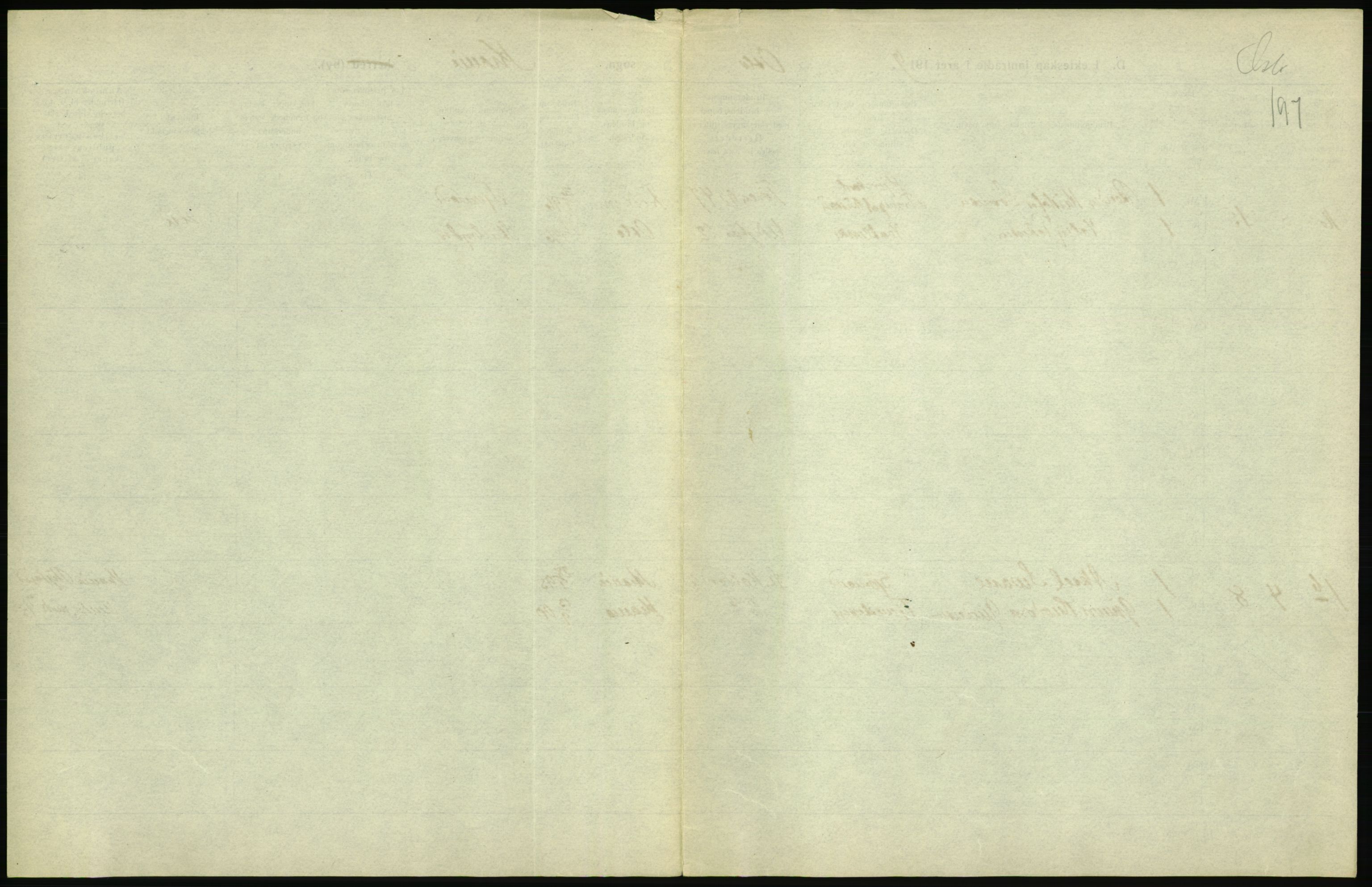 Statistisk sentralbyrå, Sosiodemografiske emner, Befolkning, AV/RA-S-2228/D/Df/Dfb/Dfbi/L0009: Kristiania: Gifte, 1919, s. 483