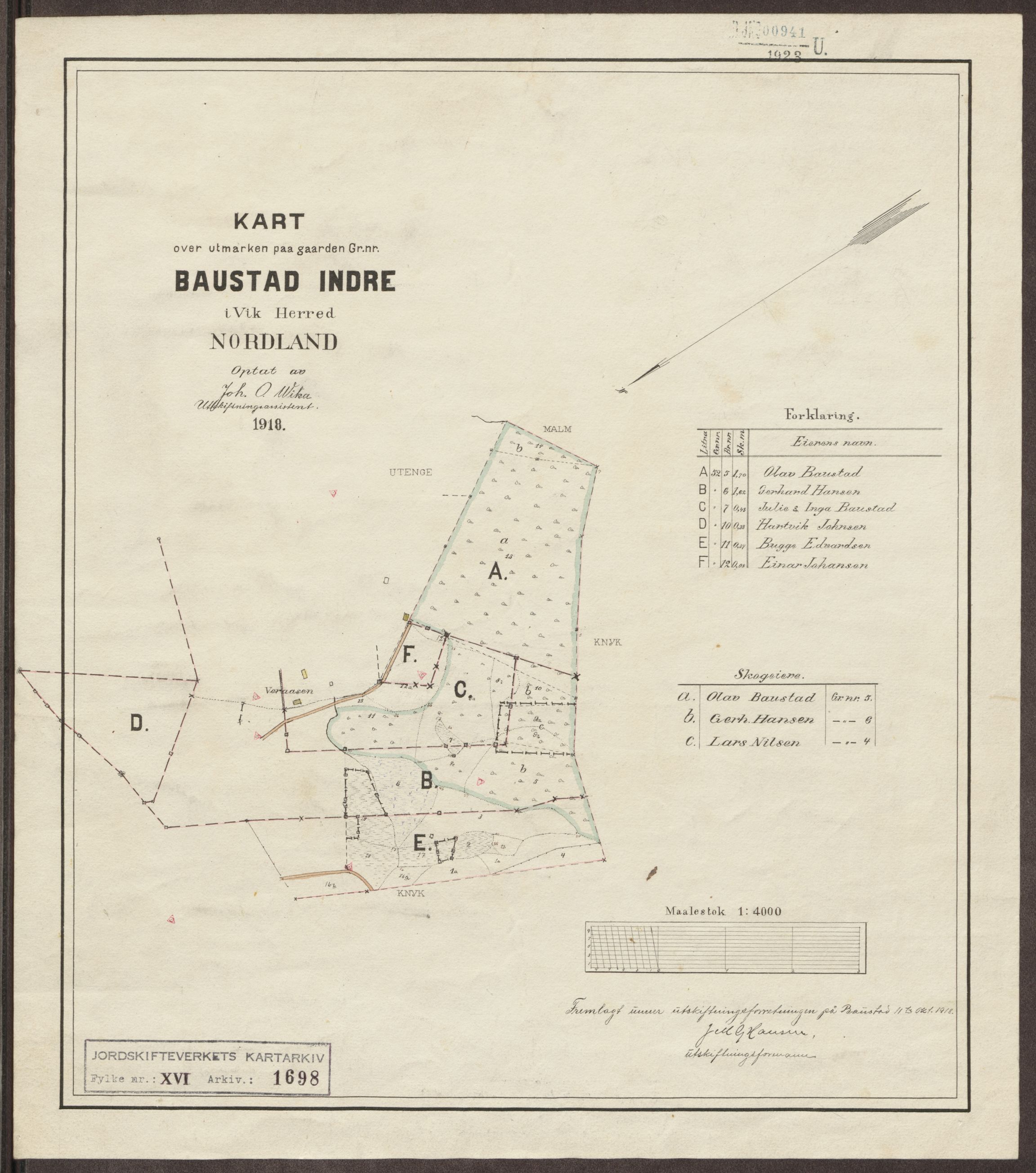 Jordskifteverkets kartarkiv, AV/RA-S-3929/T, 1859-1988, s. 1999