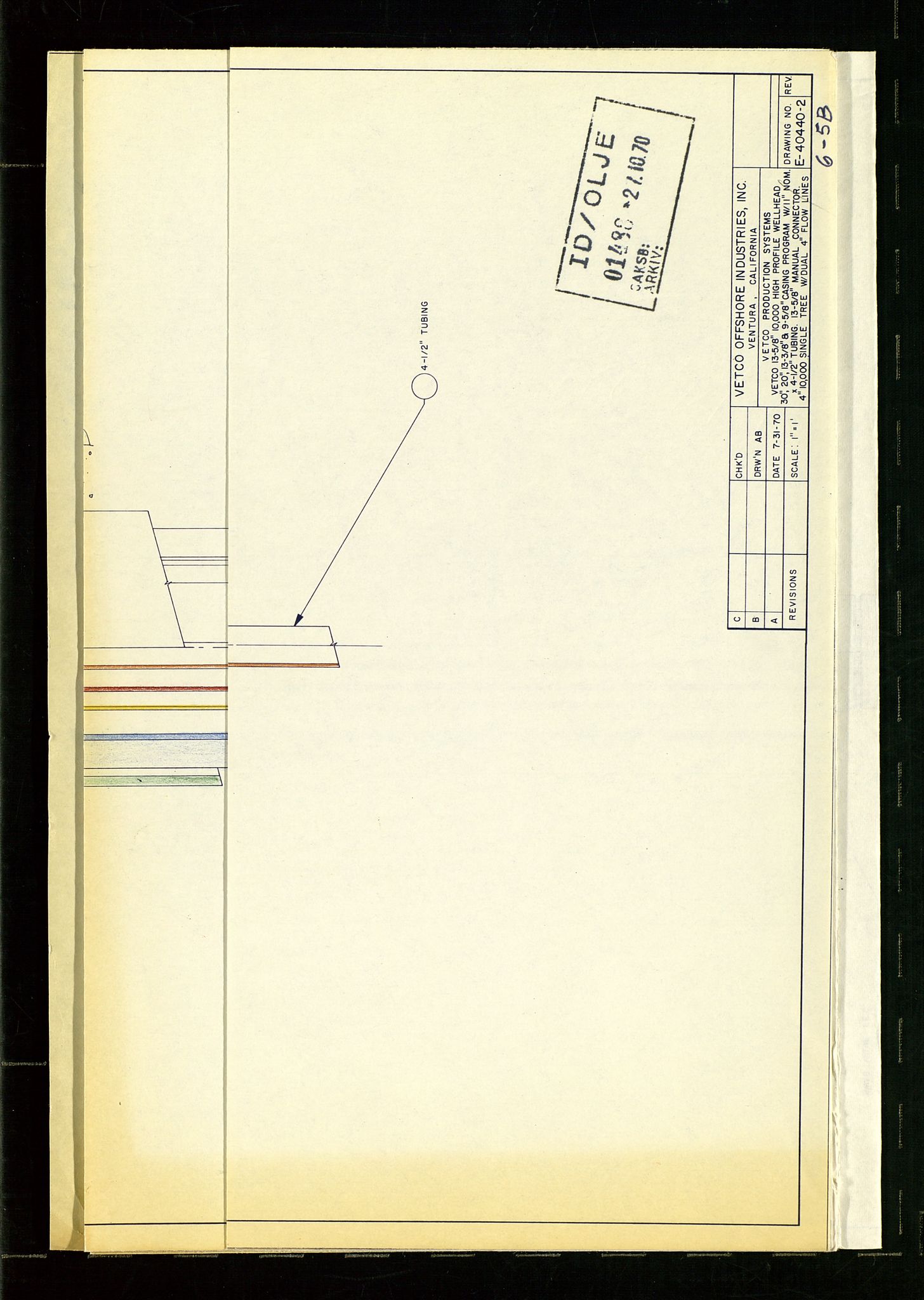 Industridepartementet, Oljekontoret, AV/SAST-A-101348/Dc/L0003: Ekofisk prosjekt, utbygging av Ekofiskfeltet, diverse, 1970-1972