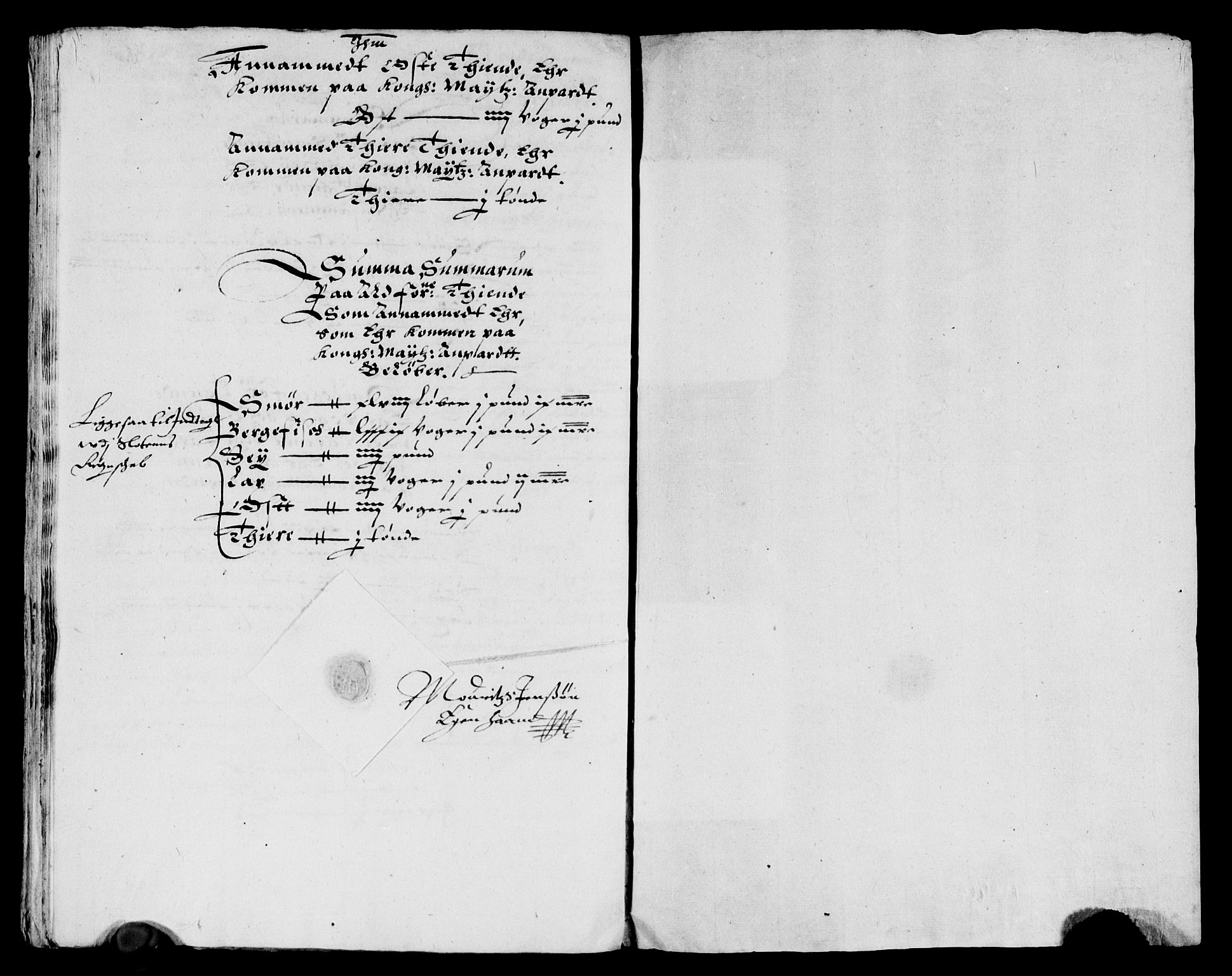 Rentekammeret inntil 1814, Reviderte regnskaper, Lensregnskaper, RA/EA-5023/R/Rb/Rbt/L0077: Bergenhus len, 1637-1638
