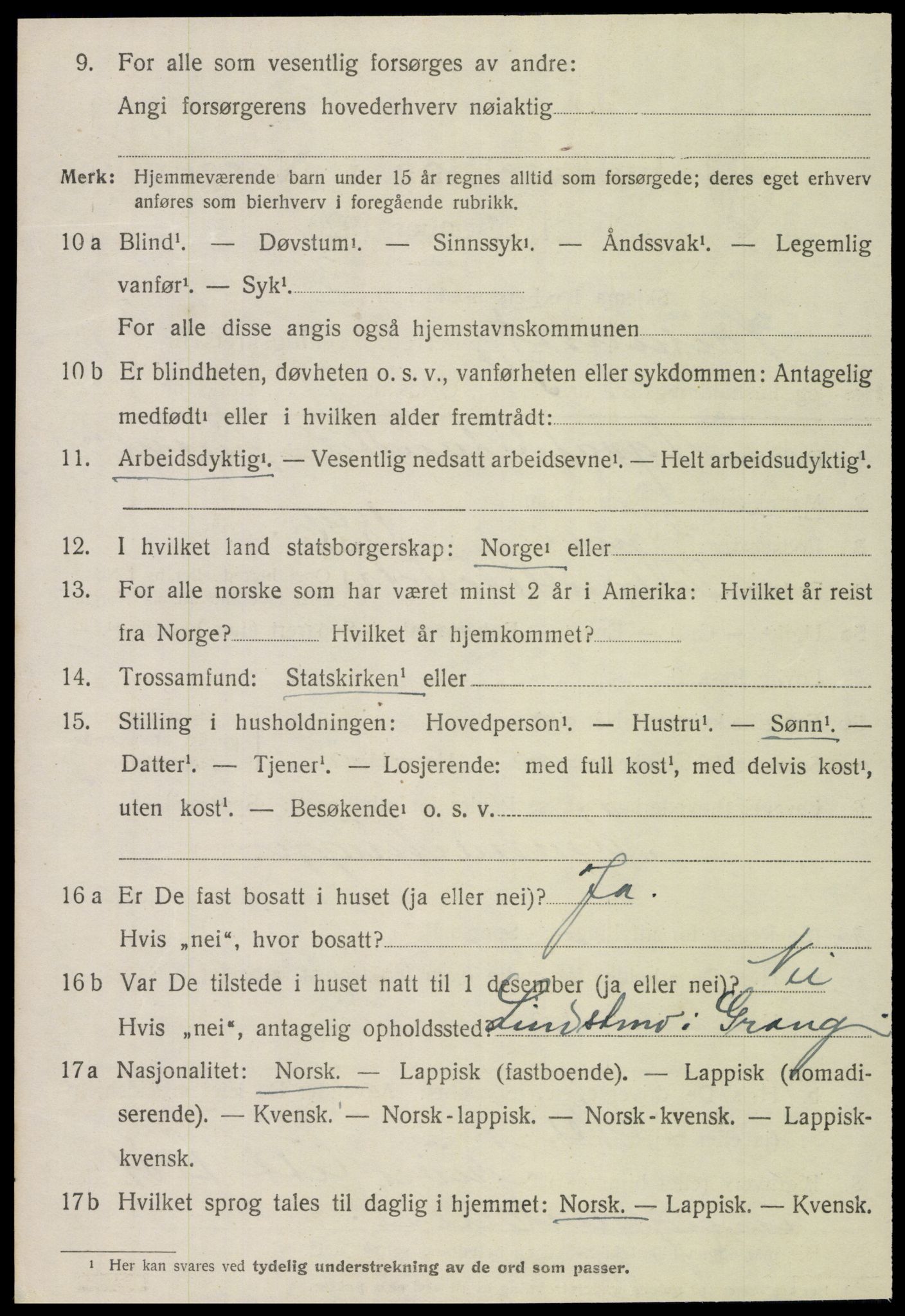 SAT, Folketelling 1920 for 1743 Høylandet herred, 1920, s. 2211