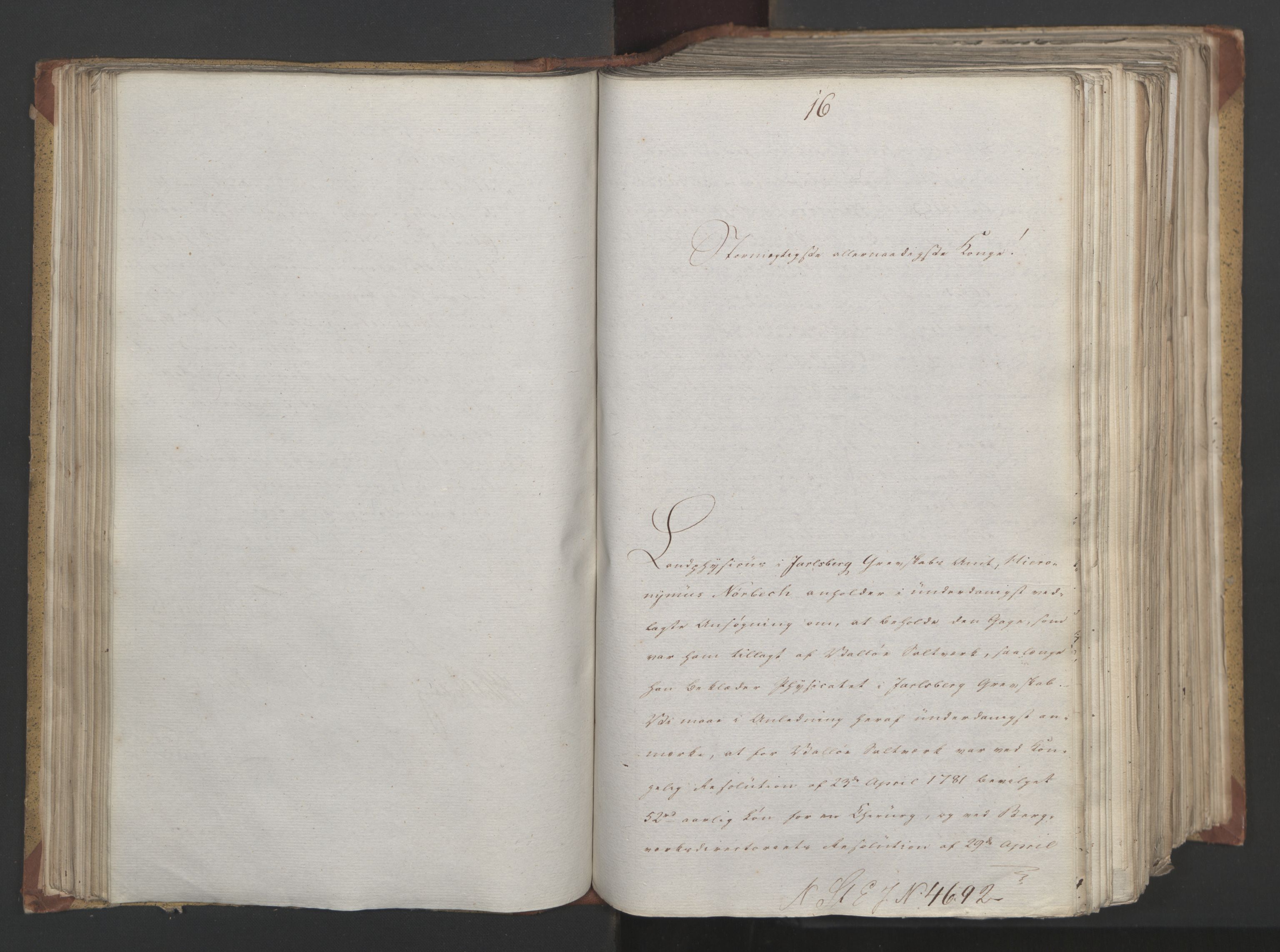 Statsrådsavdelingen i Stockholm, AV/RA-S-1003/D/Da/L0024: Regjeringsinnstillinger nr. 4663-4873, 1820, s. 106