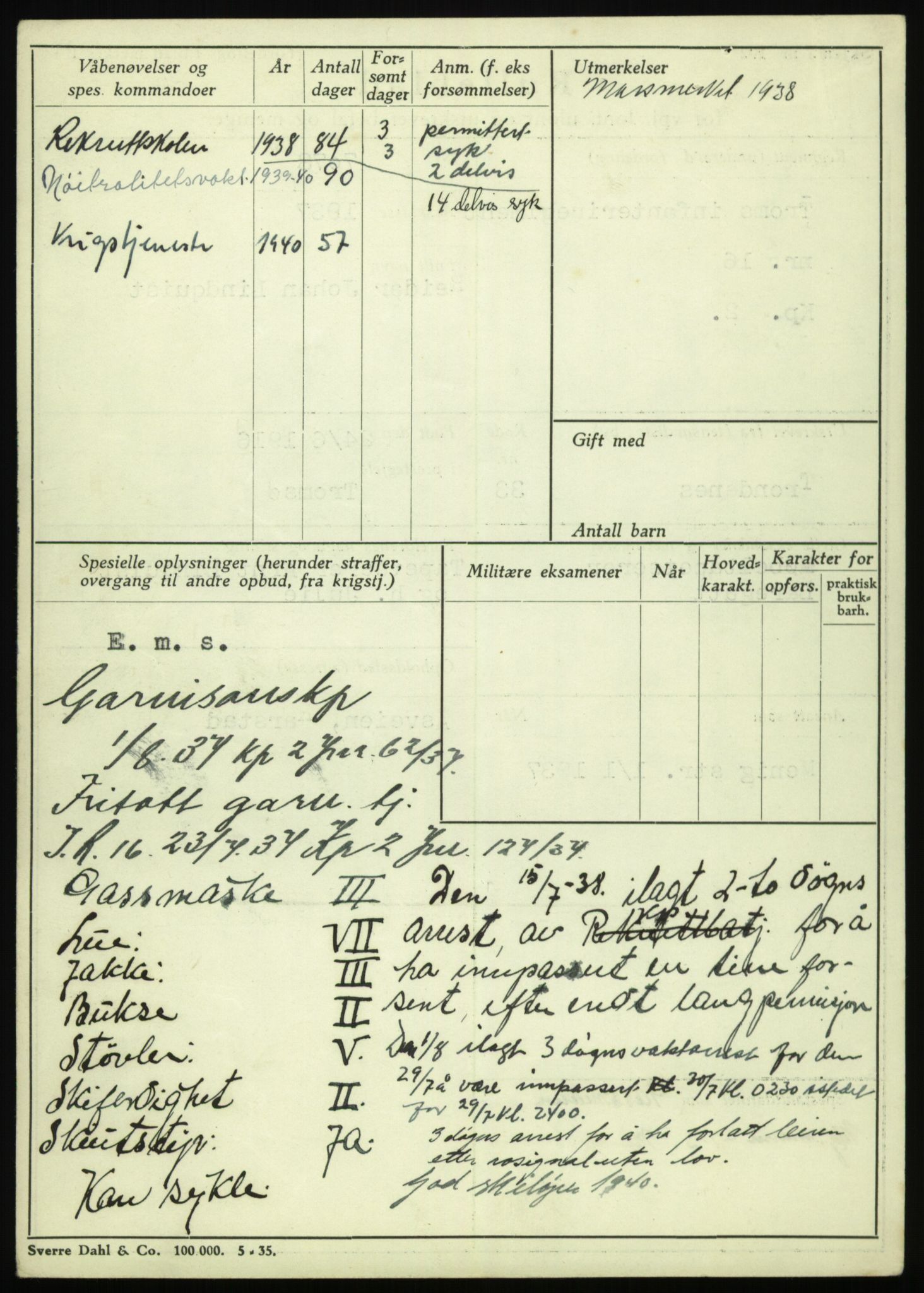 Forsvaret, Troms infanteriregiment nr. 16, AV/RA-RAFA-3146/P/Pa/L0021: Rulleblad for regimentets menige mannskaper, årsklasse 1937, 1937, s. 700