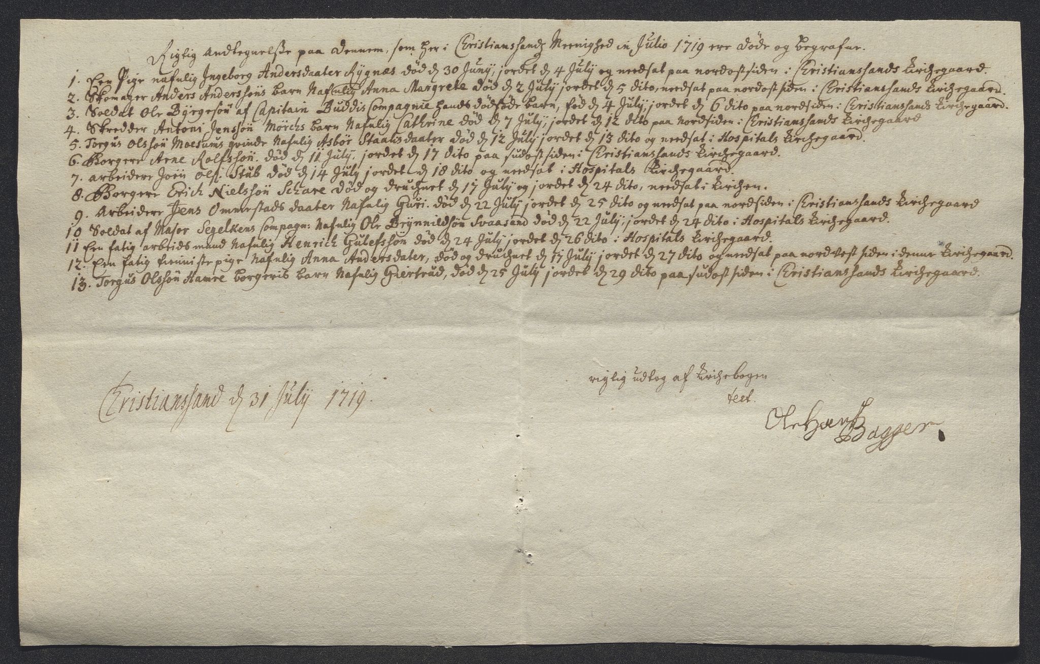 Rentekammeret inntil 1814, Reviderte regnskaper, Byregnskaper, AV/RA-EA-4066/R/Rm/L0286: [M19] Sikt og sakefall, 1719-1727, s. 34