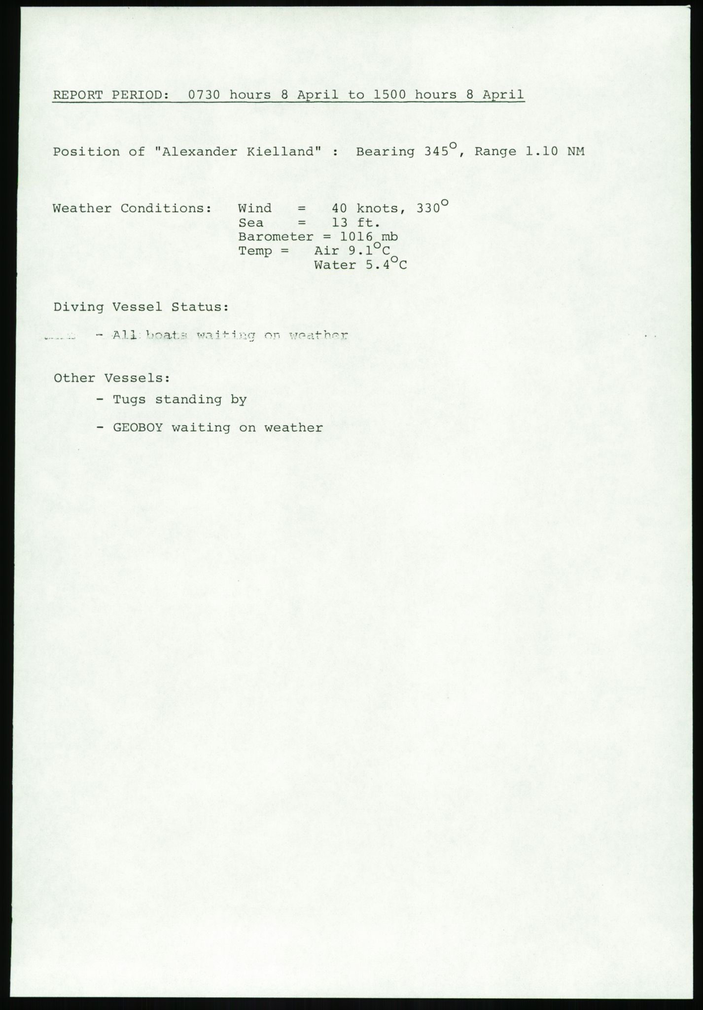 Justisdepartementet, Granskningskommisjonen ved Alexander Kielland-ulykken 27.3.1980, AV/RA-S-1165/D/L0017: P Hjelpefartøy (Doku.liste + P1-P6 av 6)/Q Hovedredningssentralen (Q0-Q27 av 27), 1980-1981, s. 114