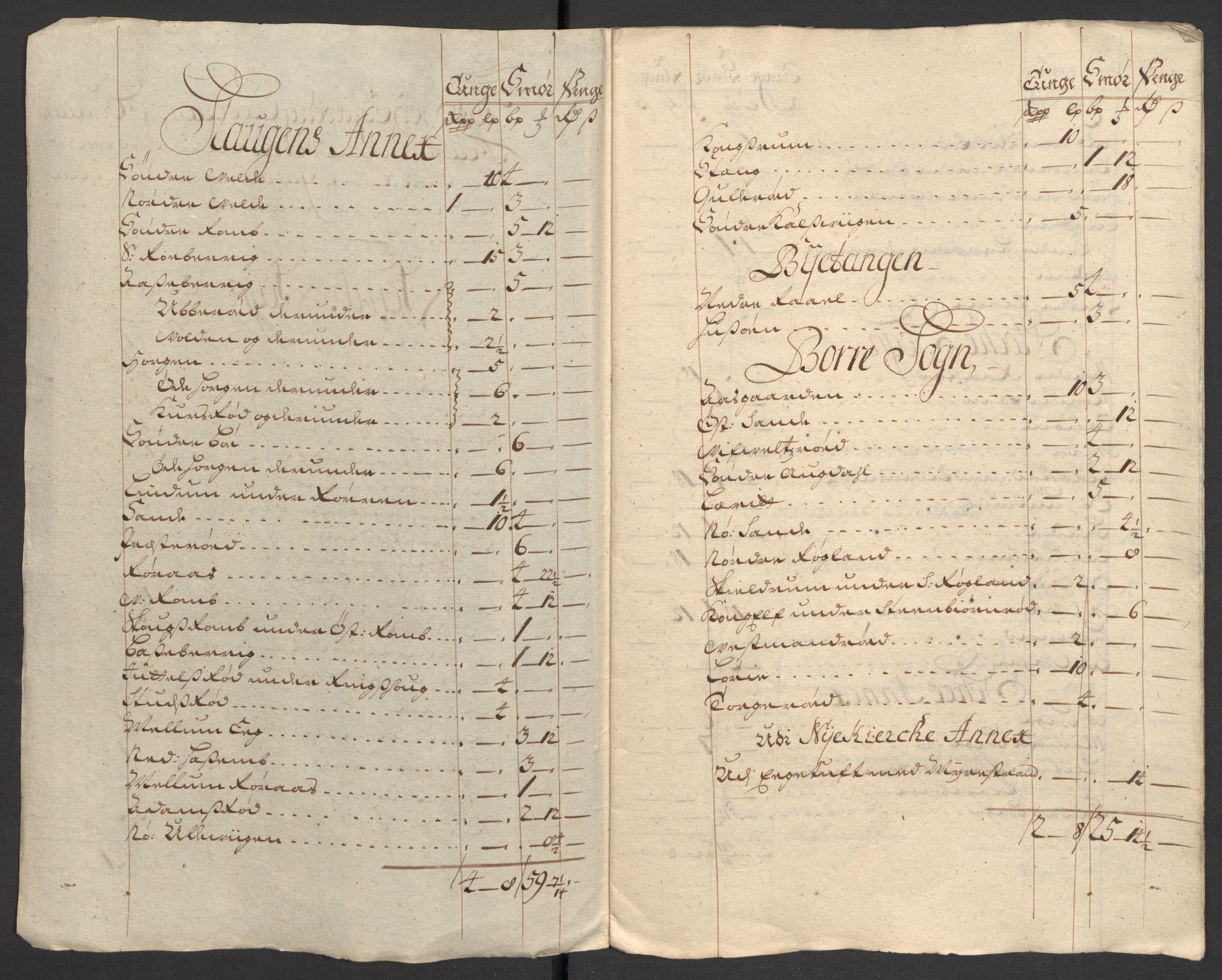 Rentekammeret inntil 1814, Reviderte regnskaper, Fogderegnskap, AV/RA-EA-4092/R32/L1875: Fogderegnskap Jarlsberg grevskap, 1710, s. 136