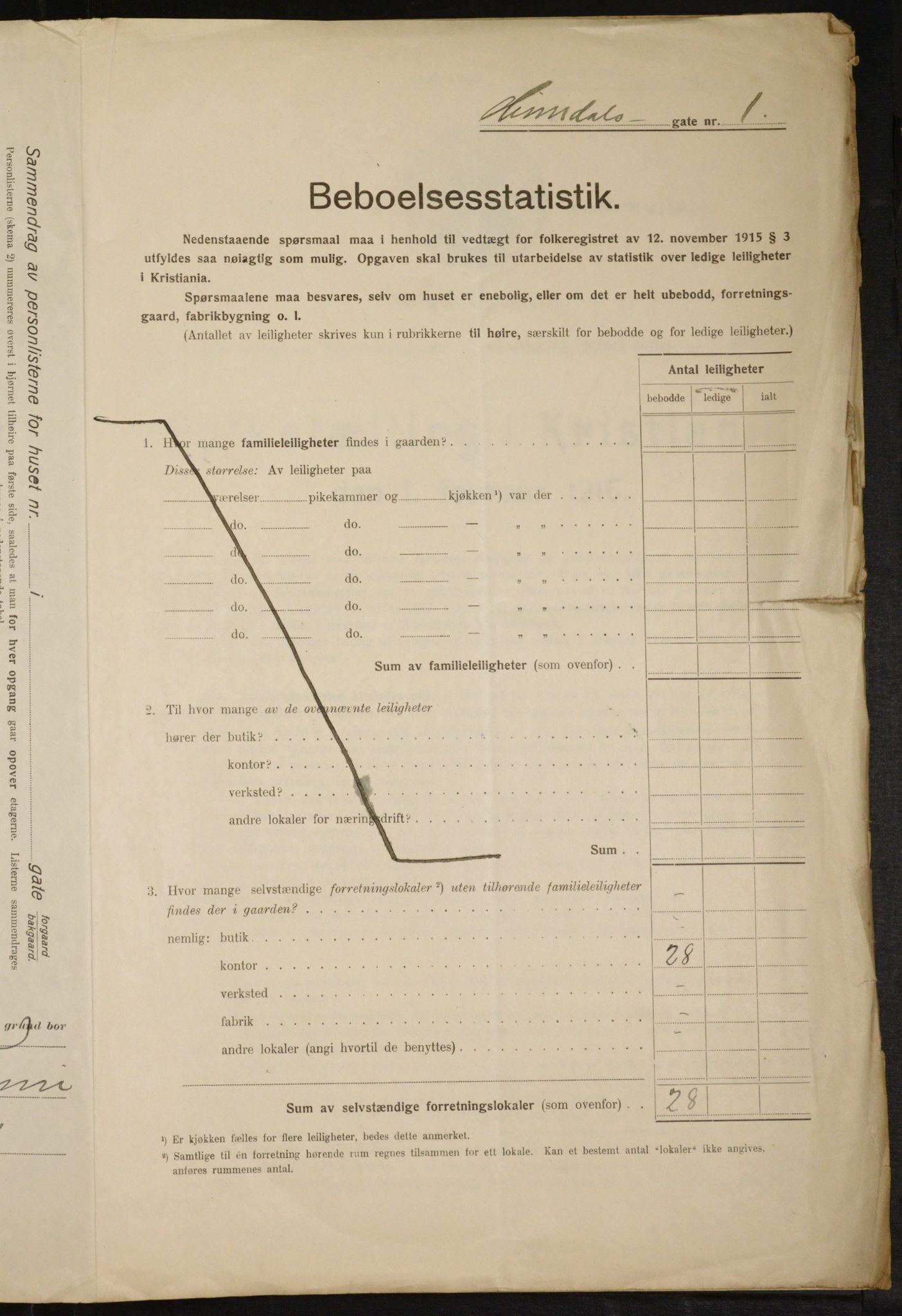 OBA, Kommunal folketelling 1.2.1916 for Kristiania, 1916, s. 37190