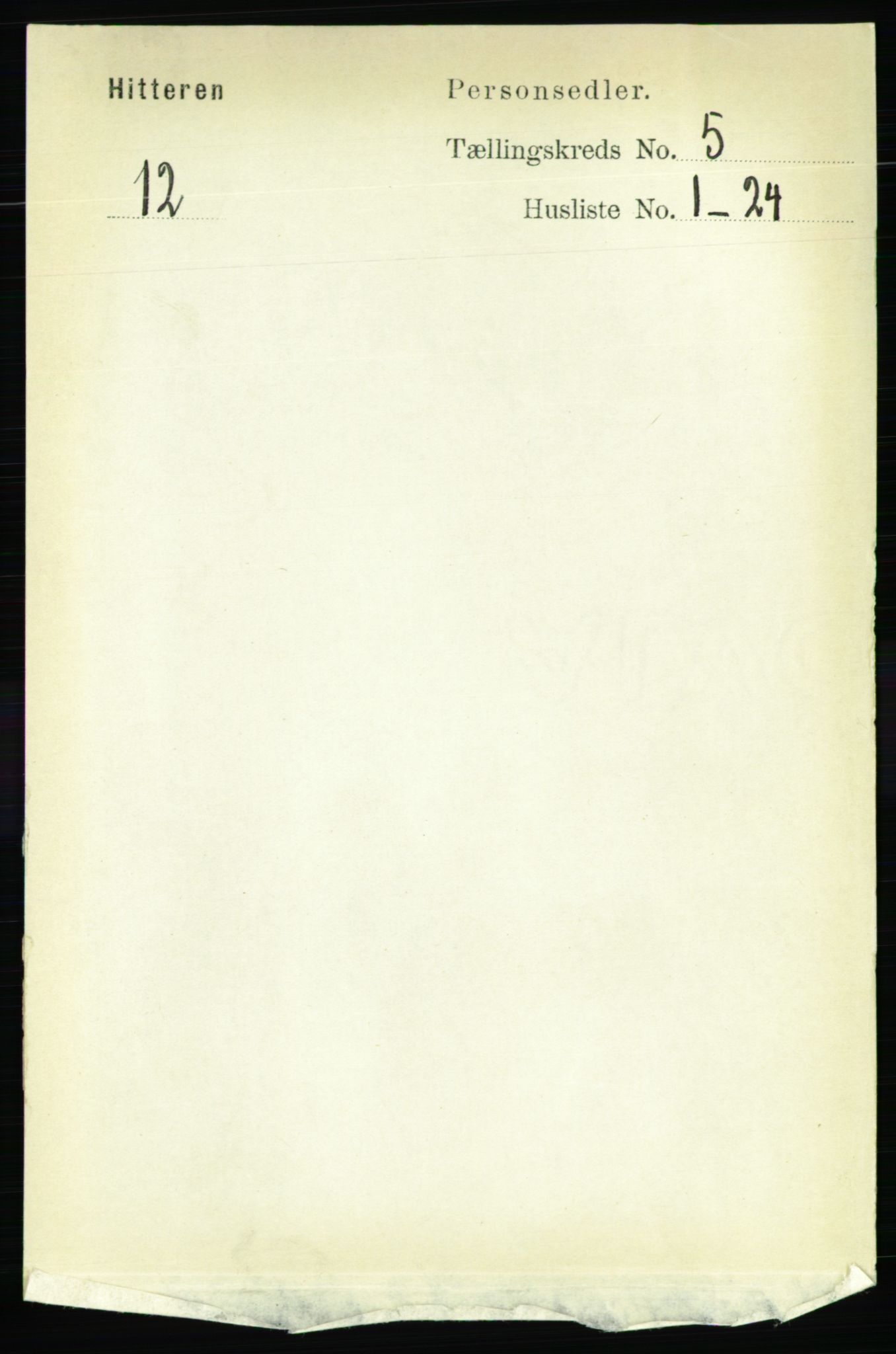 RA, Folketelling 1891 for 1617 Hitra herred, 1891, s. 886