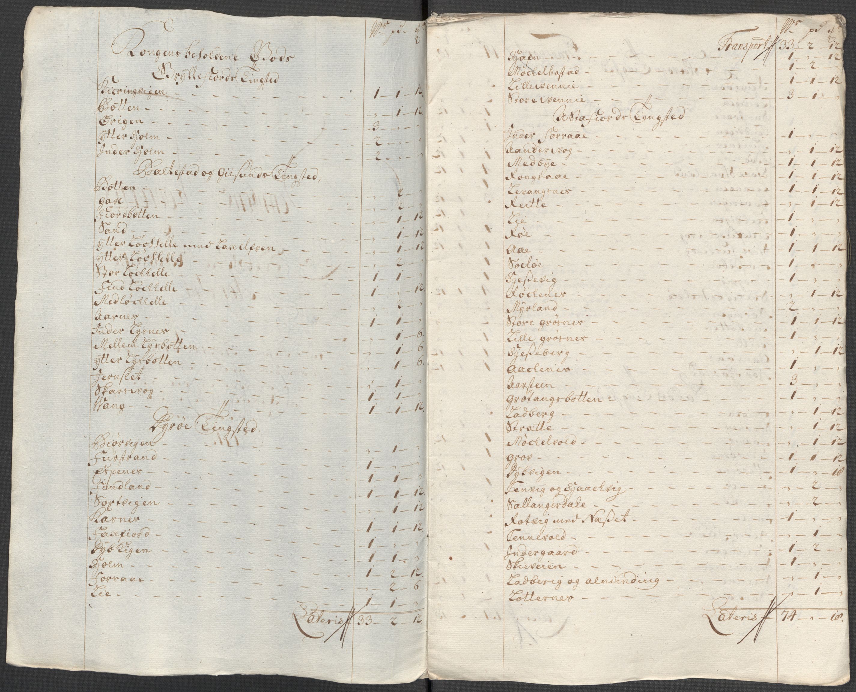 Rentekammeret inntil 1814, Reviderte regnskaper, Fogderegnskap, AV/RA-EA-4092/R68/L4761: Fogderegnskap Senja og Troms, 1715, s. 63