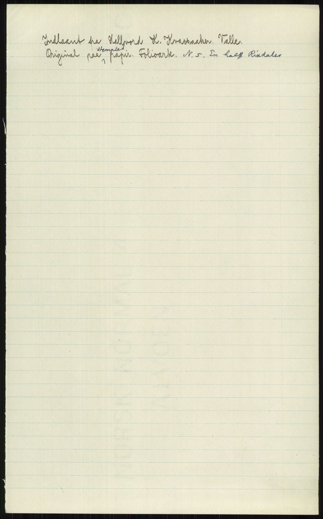 Samlinger til kildeutgivelse, Diplomavskriftsamlingen, AV/RA-EA-4053/H/Ha, s. 3829