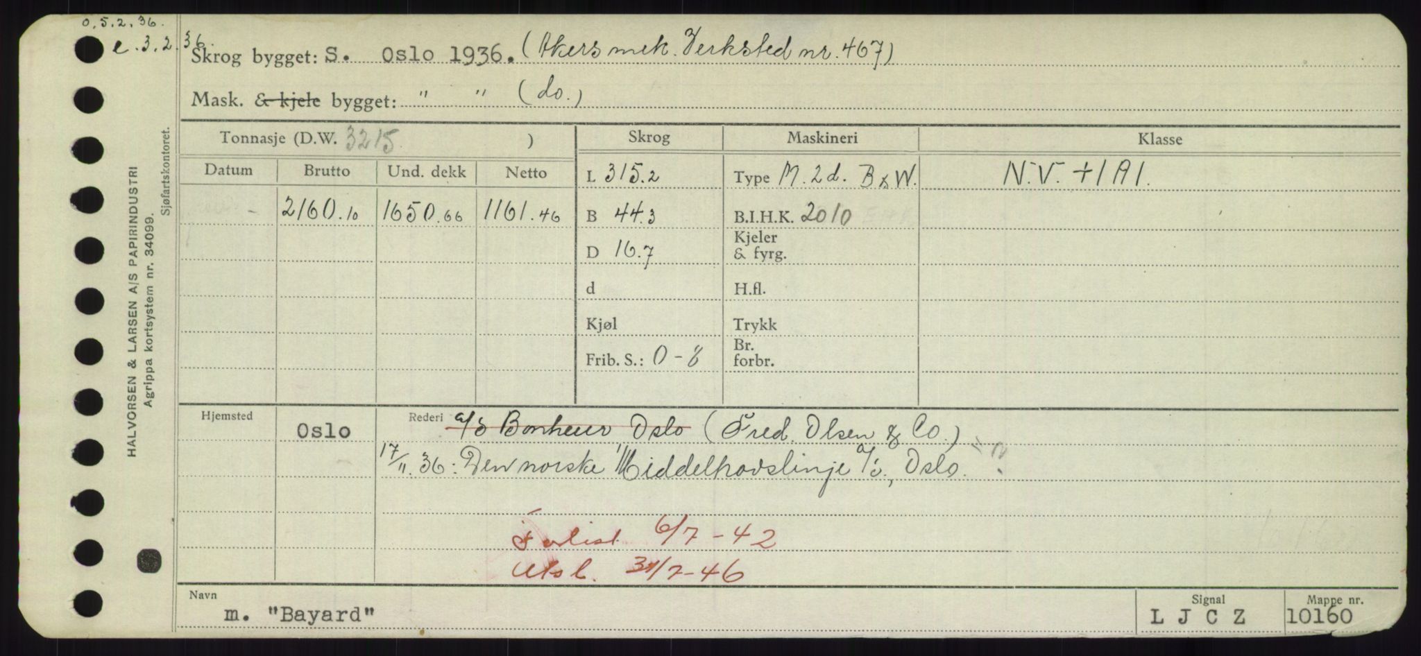 Sjøfartsdirektoratet med forløpere, Skipsmålingen, RA/S-1627/H/Hd/L0003: Fartøy, B-Bev, s. 425