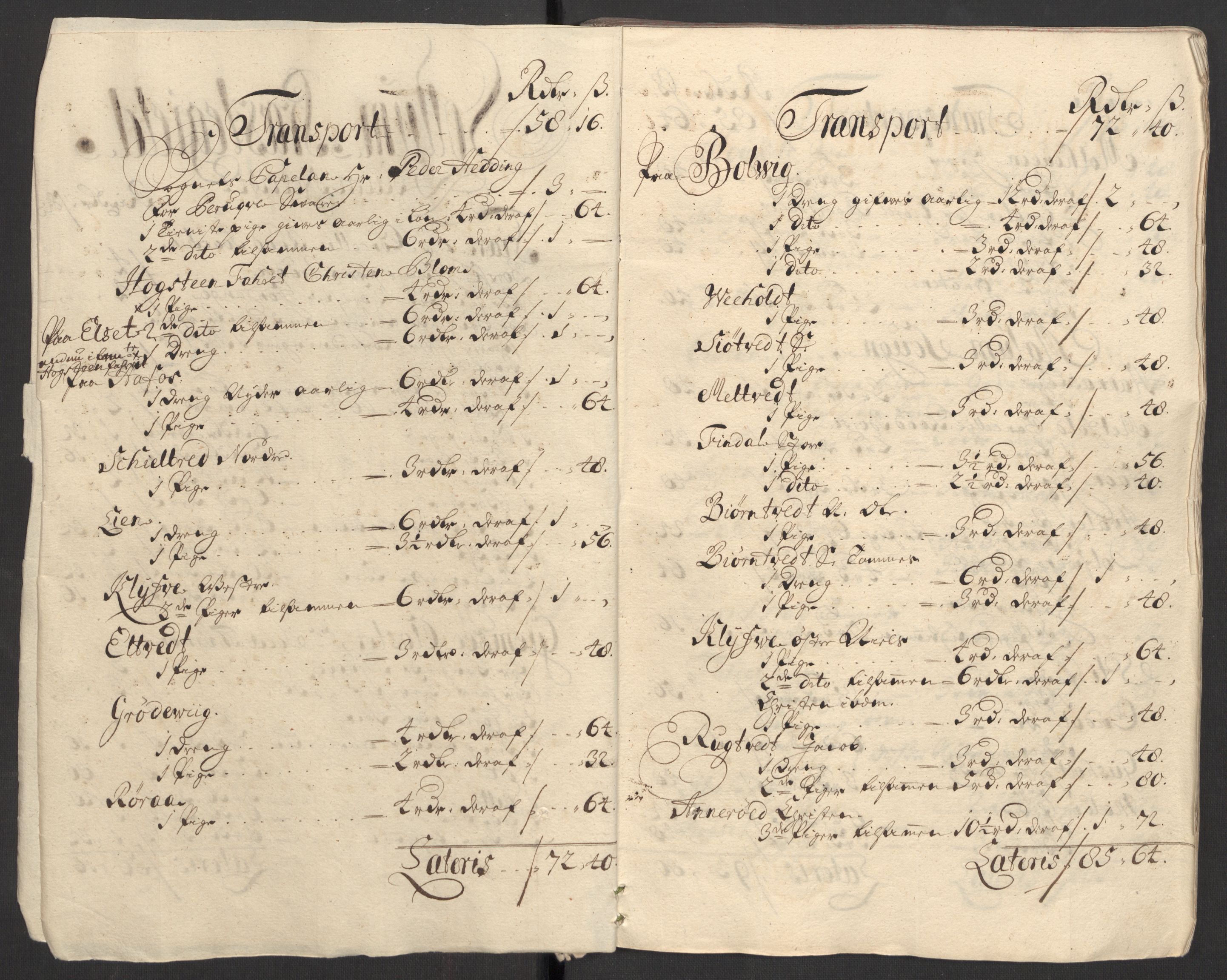 Rentekammeret inntil 1814, Reviderte regnskaper, Fogderegnskap, AV/RA-EA-4092/R36/L2121: Fogderegnskap Øvre og Nedre Telemark og Bamble, 1711, s. 5