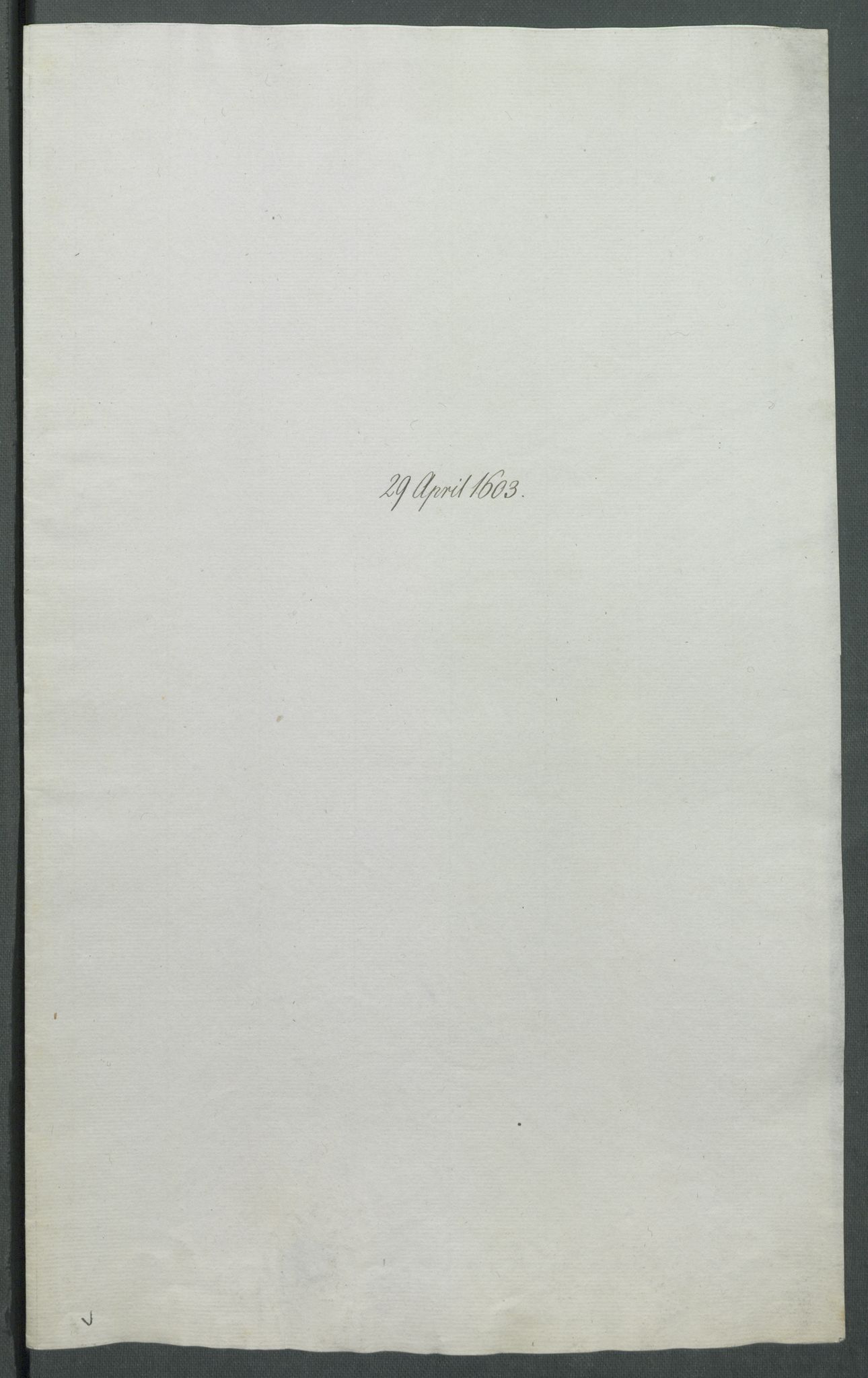 Riksarkivets diplomsamling, AV/RA-EA-5965/F02/L0112: Dokumenter, 1603, s. 20