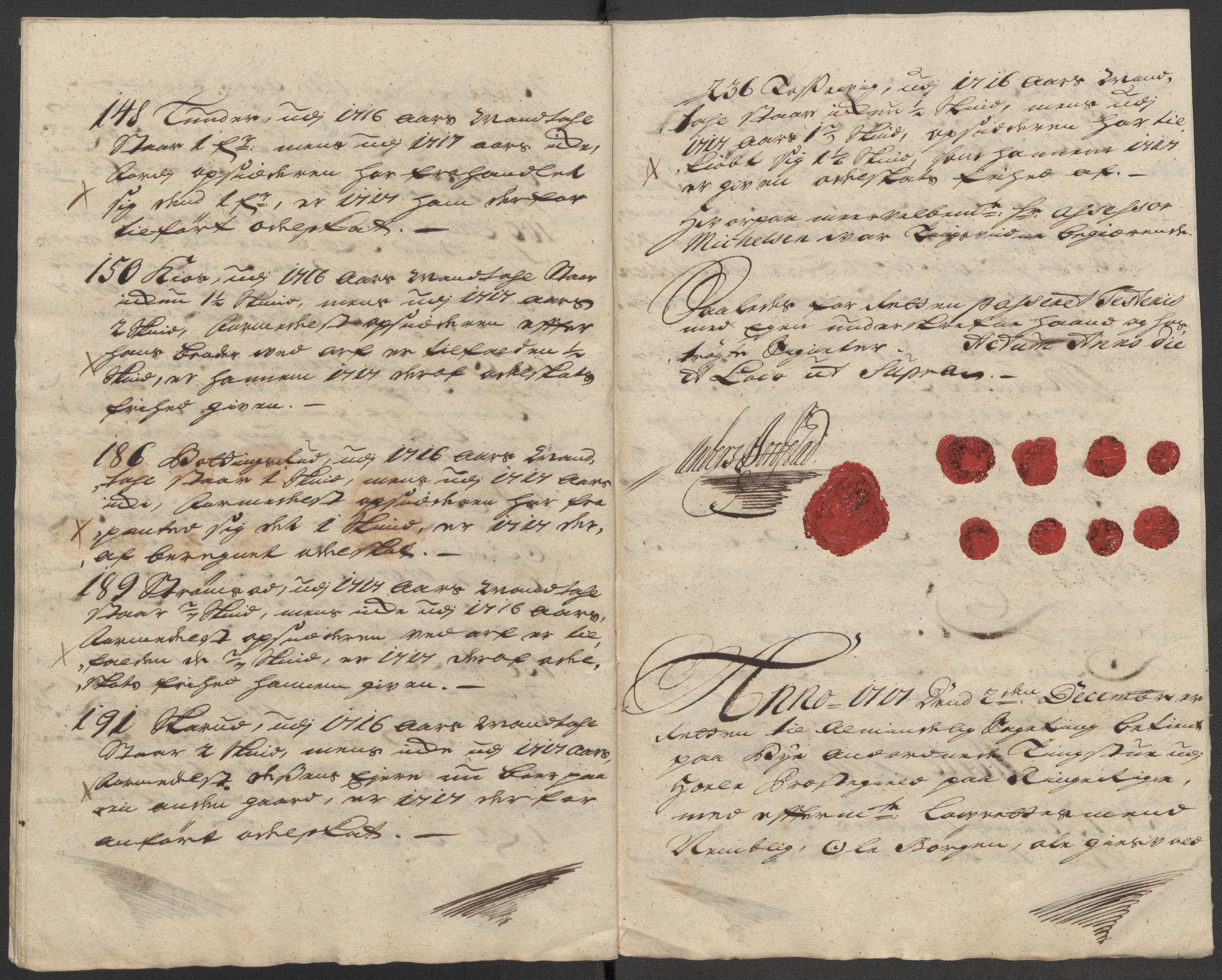 Rentekammeret inntil 1814, Reviderte regnskaper, Fogderegnskap, AV/RA-EA-4092/R23/L1475: Fogderegnskap Ringerike og Hallingdal, 1717, s. 305